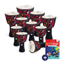 PP665-10PK - Percussion Plus Carnival Slap Djembe education pack Default title