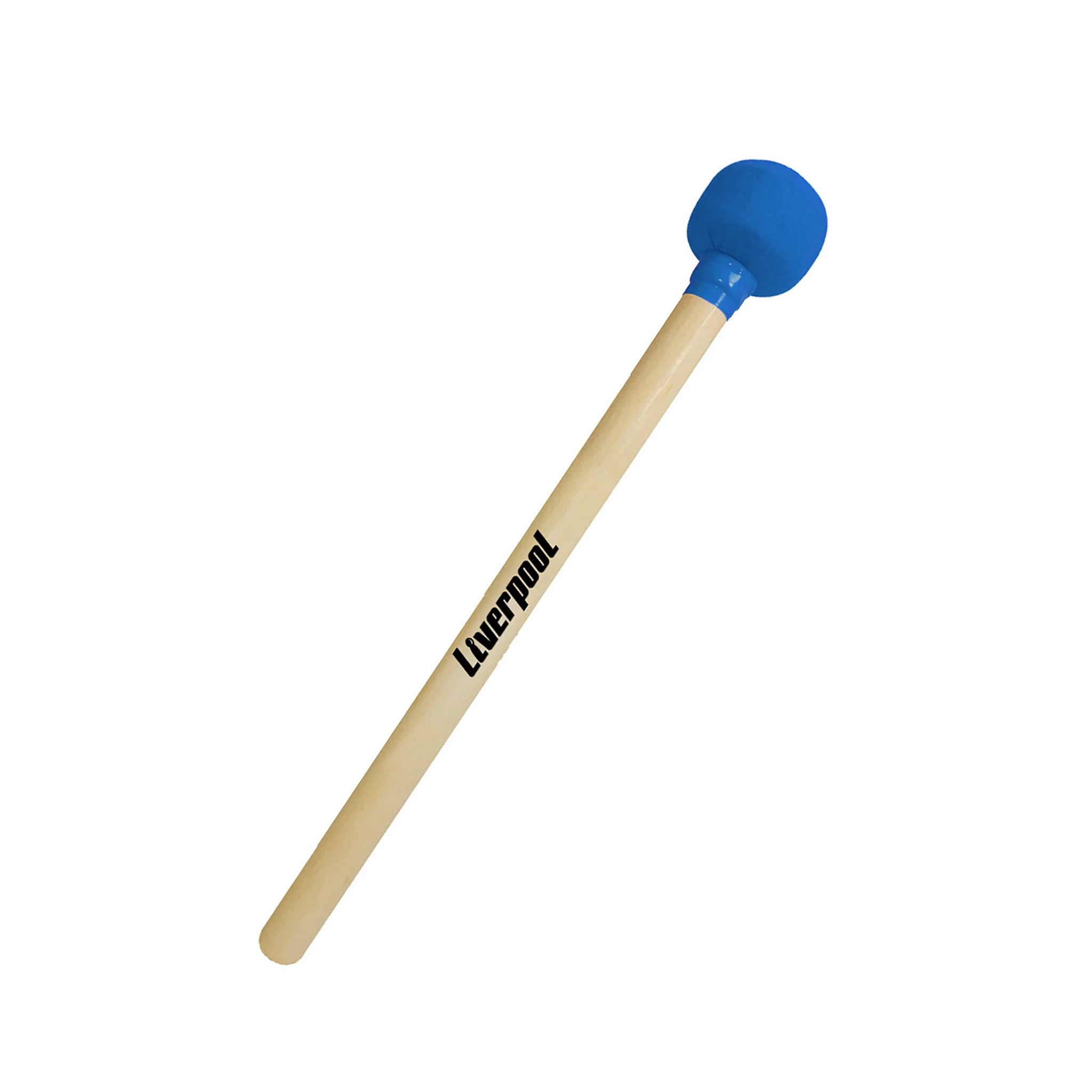 Liverpool olodum mallet with wooden handle - Blue