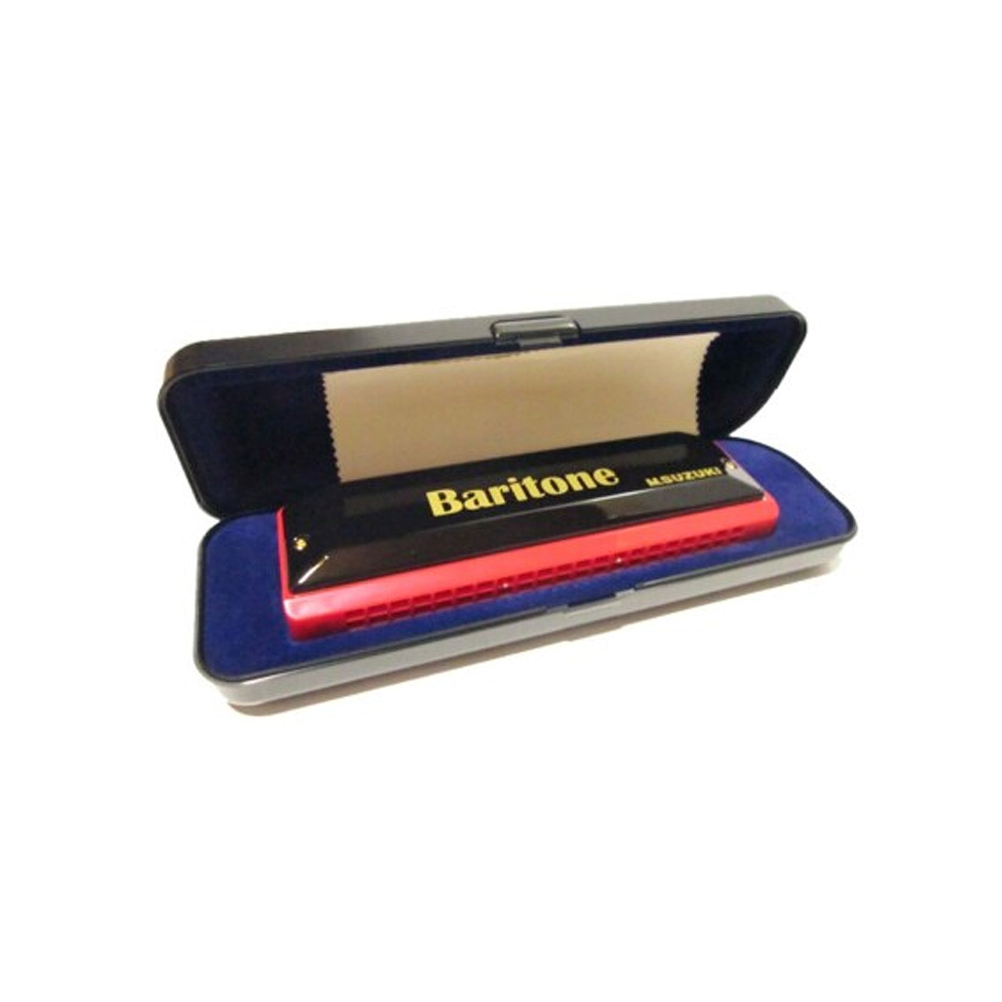 Suzuki 21-hole baritone tremolo harmonica in C | Frederick Hyde