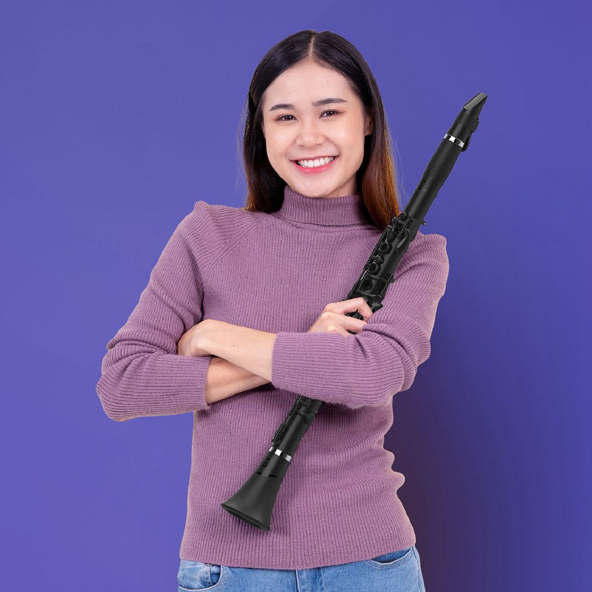 NUVOBand NB200 Bb clarinet outfit in black image 3