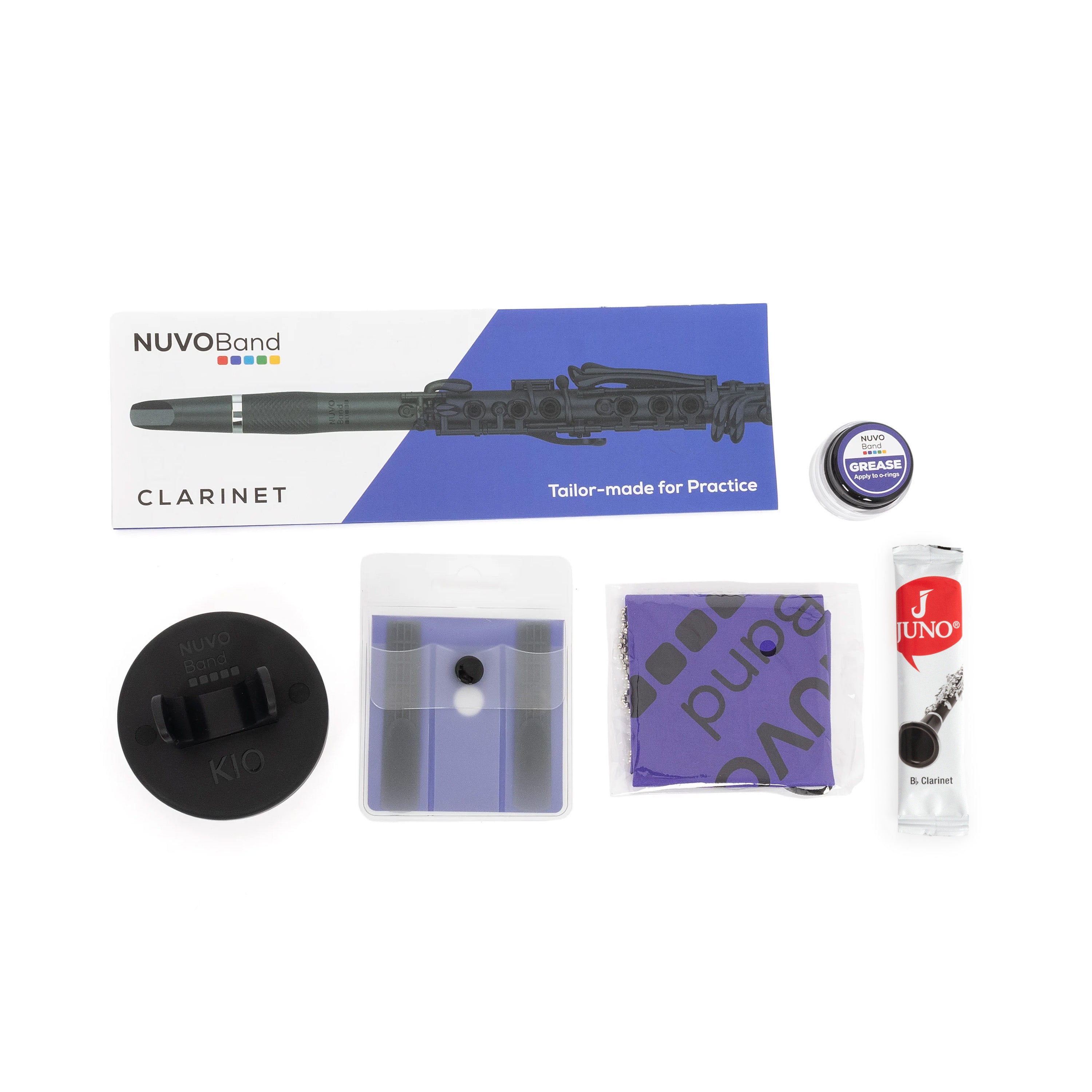 NUVOBand NB200 Bb clarinet outfit in black image 6