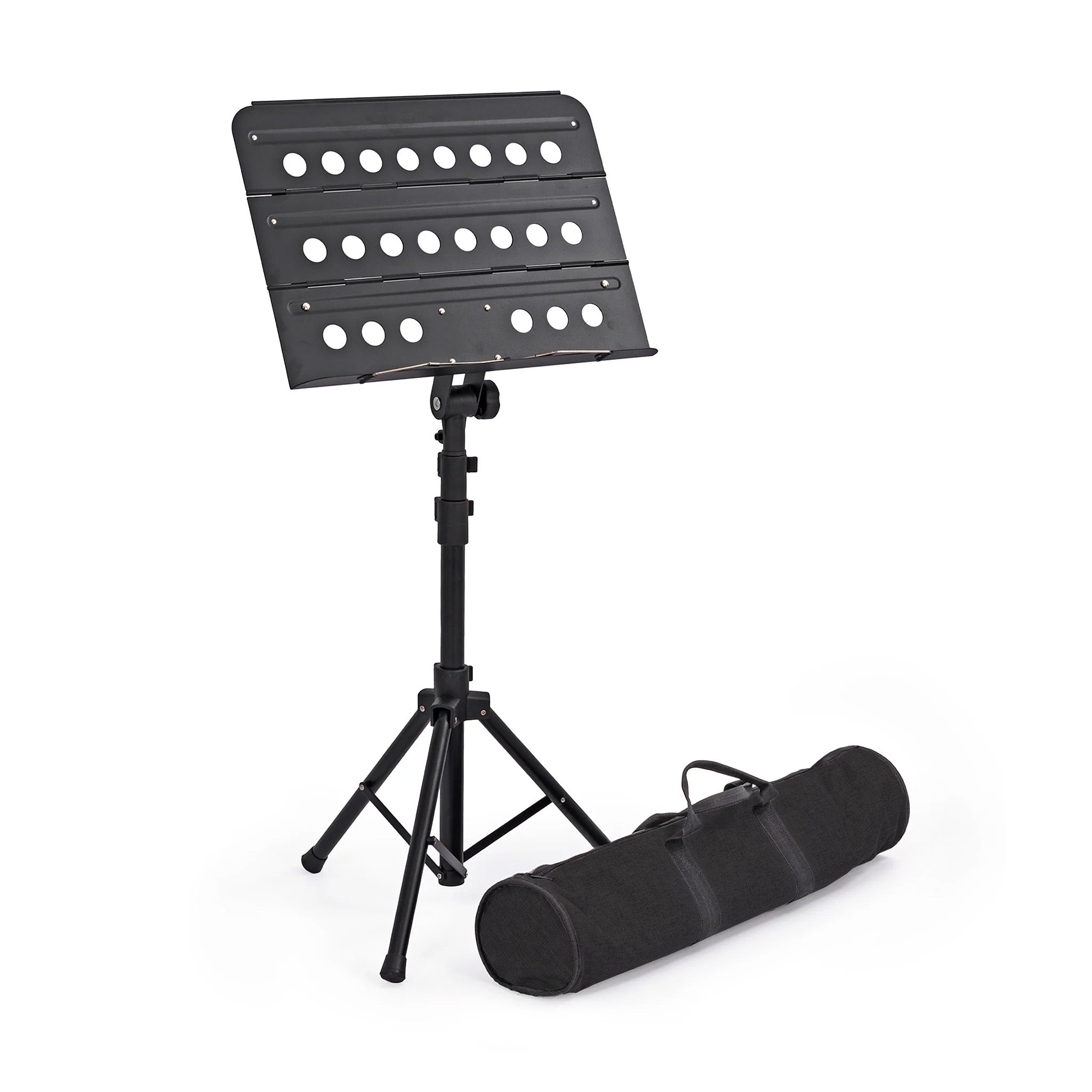 MUSISCA25 - Musisca folding orchestral music stand with carry bag A1