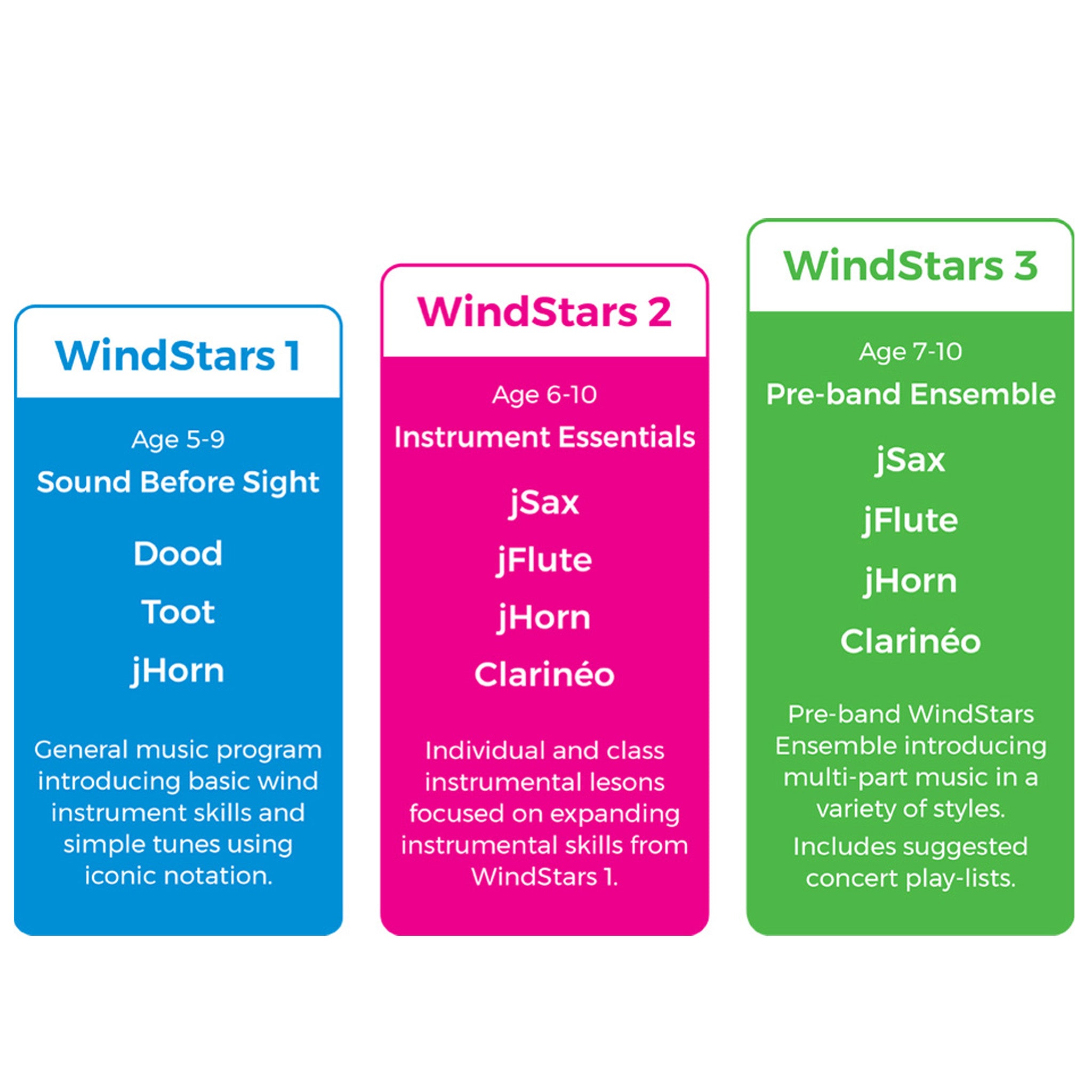 Nuvo WindStars jFlute class set of 10 - Default Title image 2