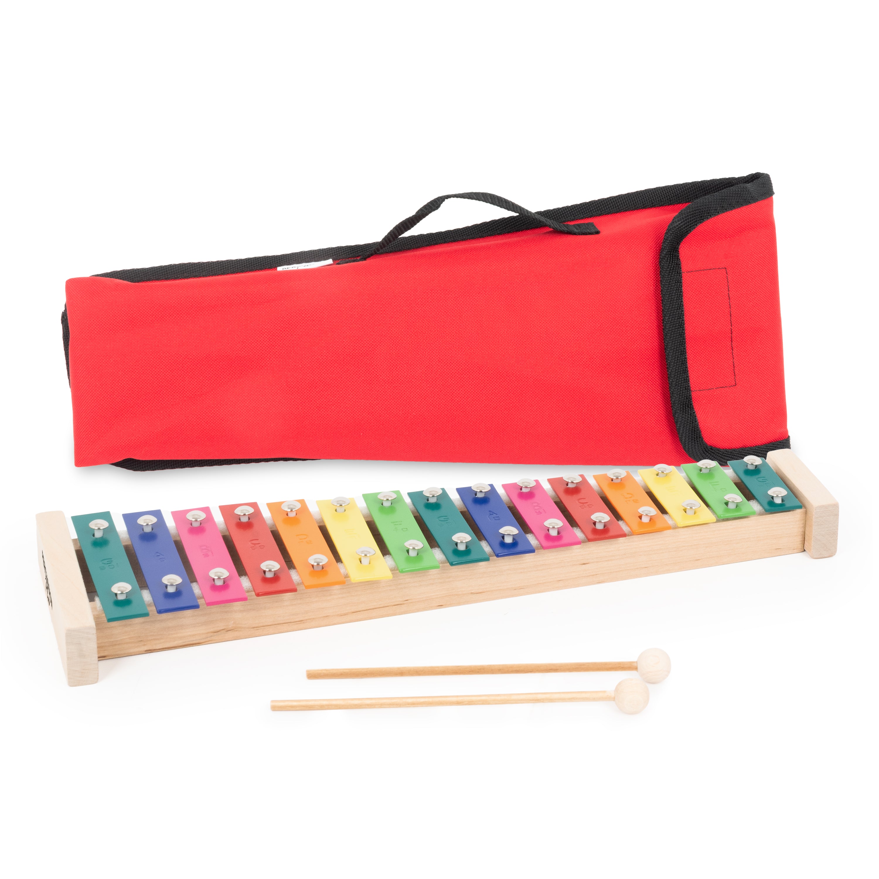 Percussion Plus 15 colour note diatonic glockenspiel