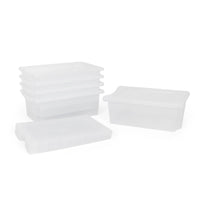 PP3511 - Monarch 5x 20L extra strong storage box and lid set - Clear Default title