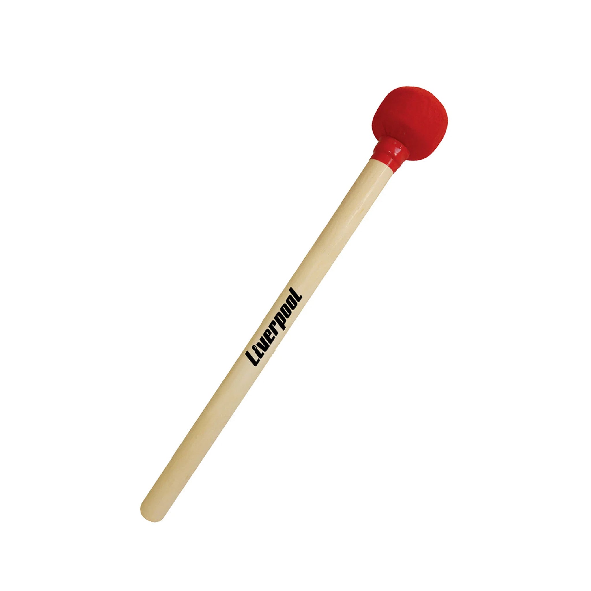Liverpool olodum mallet with wooden handle - Red