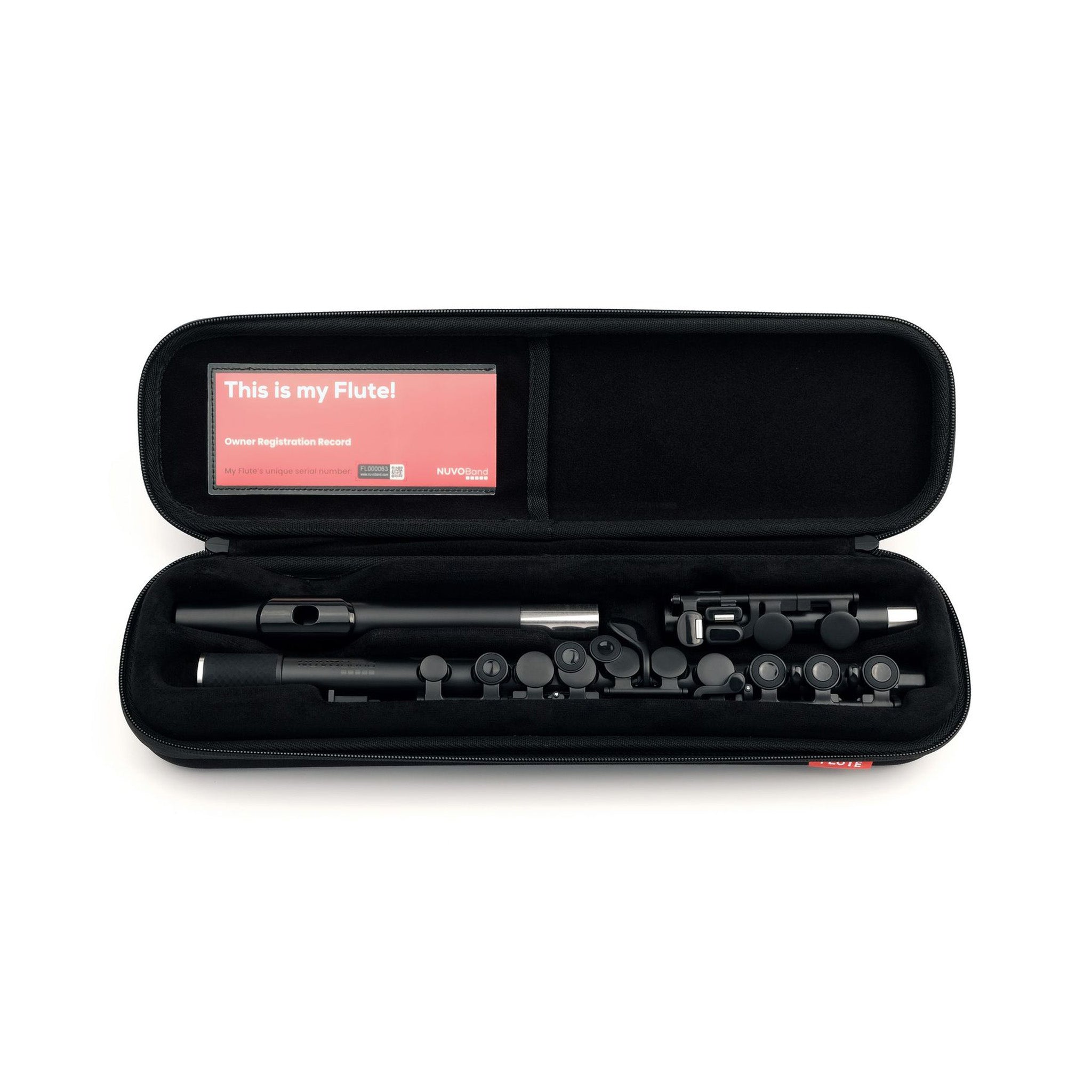 NUVOBand NB300 flute outfit in black image 12