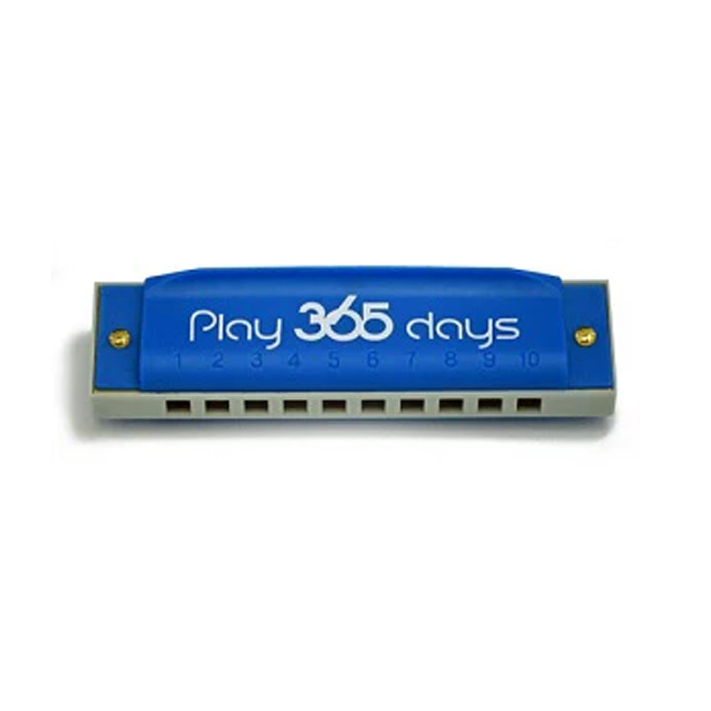 Suzuki Play 365 Days 10-hole diatonic harmonica - Blue