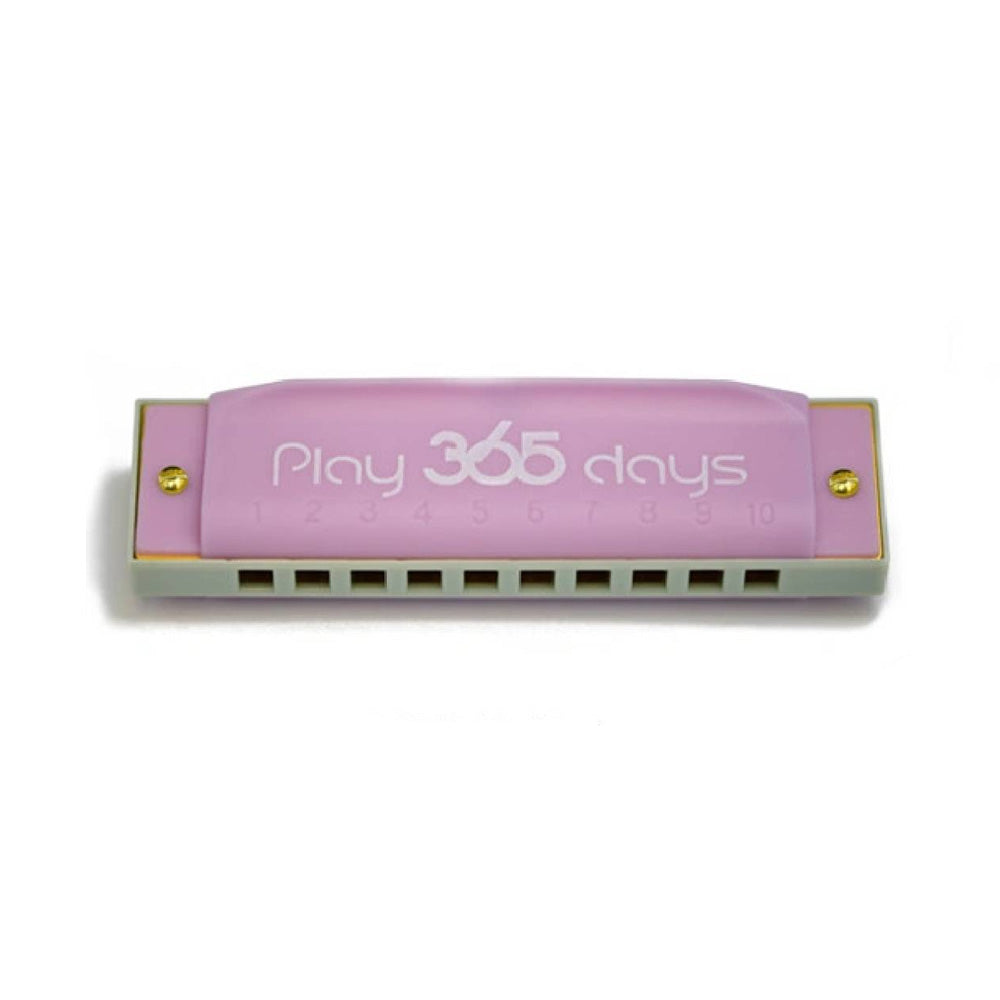 Suzuki Play 365 Days 10-hole diatonic harmonica - Mauve