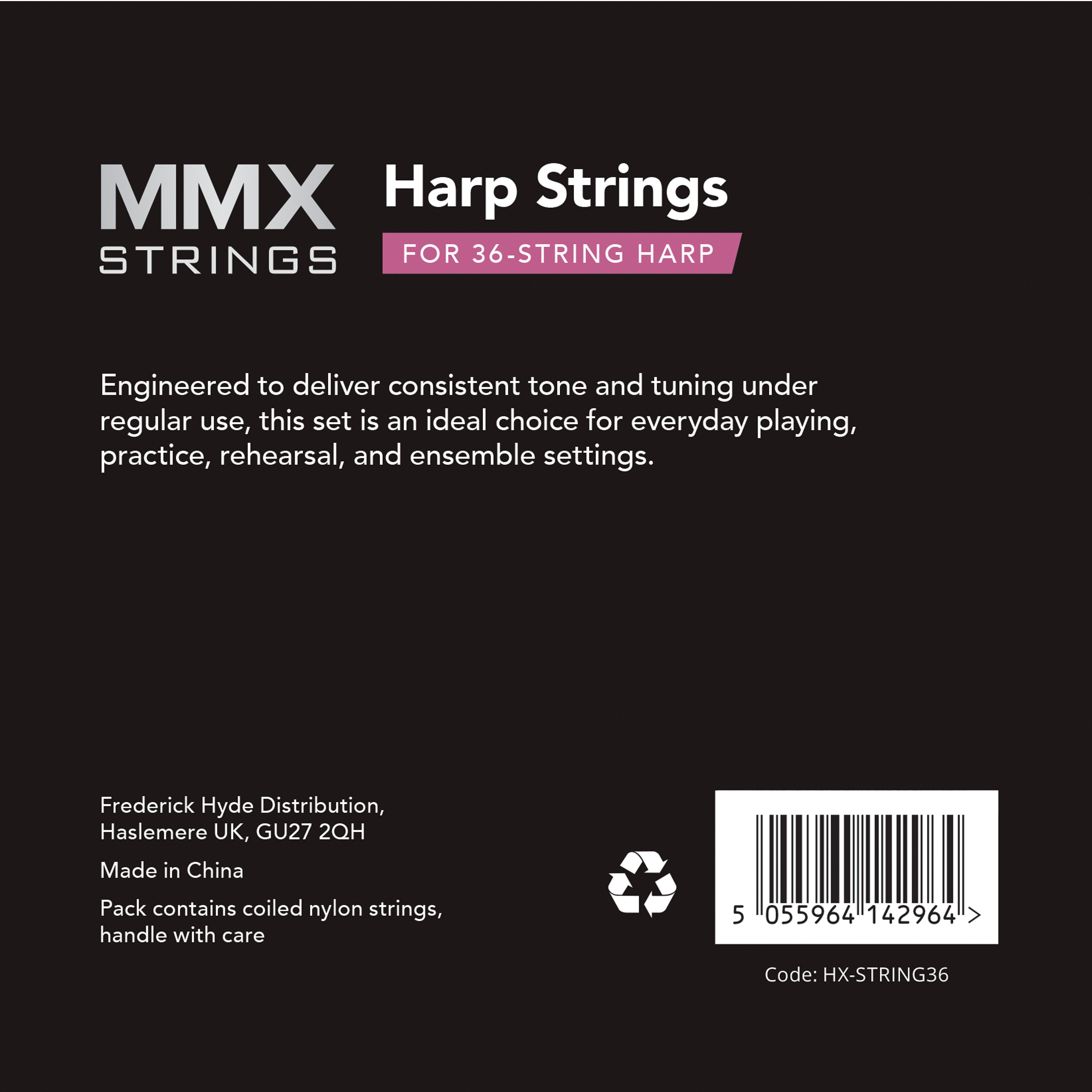 MMX harp string set - 36 strings | Frederick Hyde Music Distribution