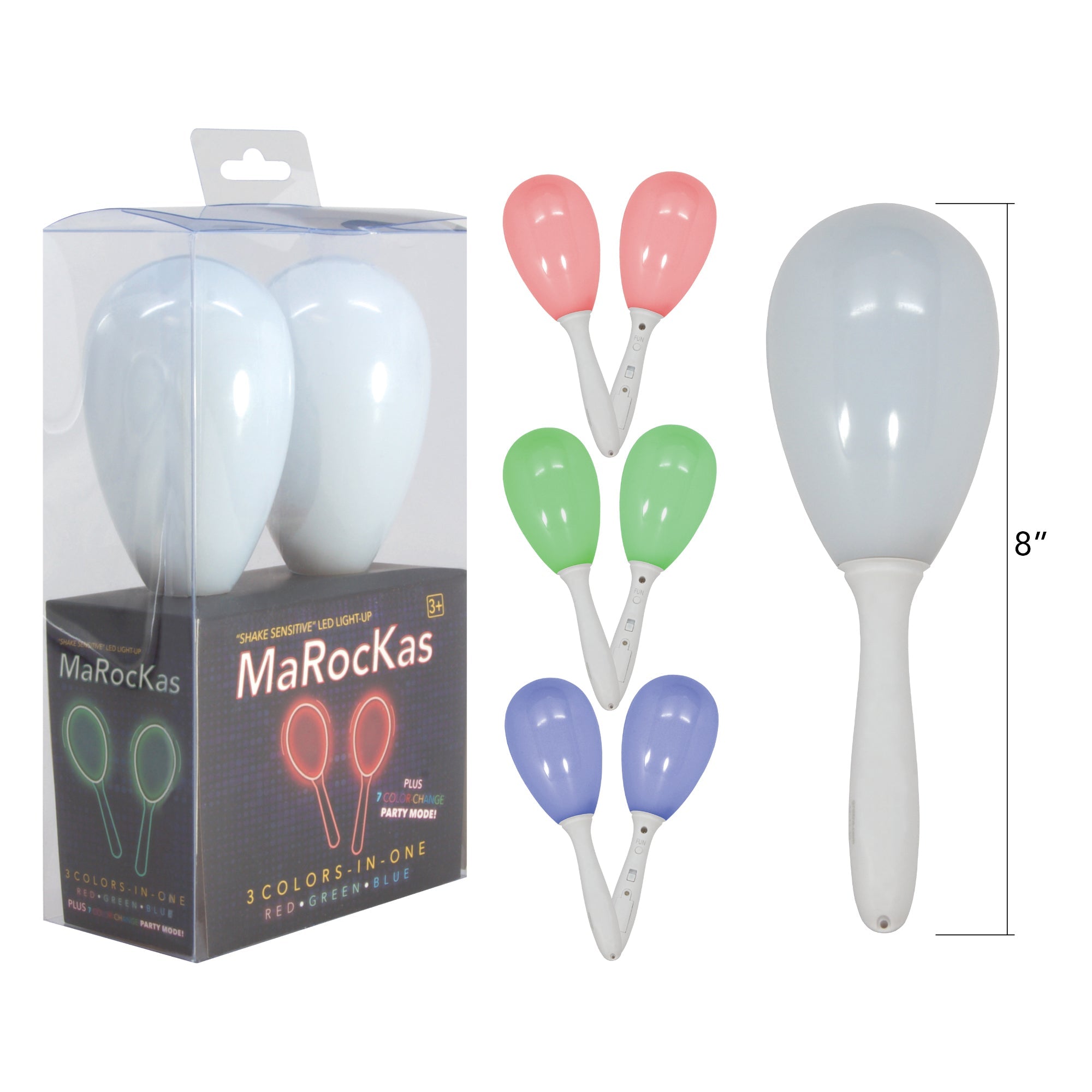 Trophy MaRocKas light up maracas