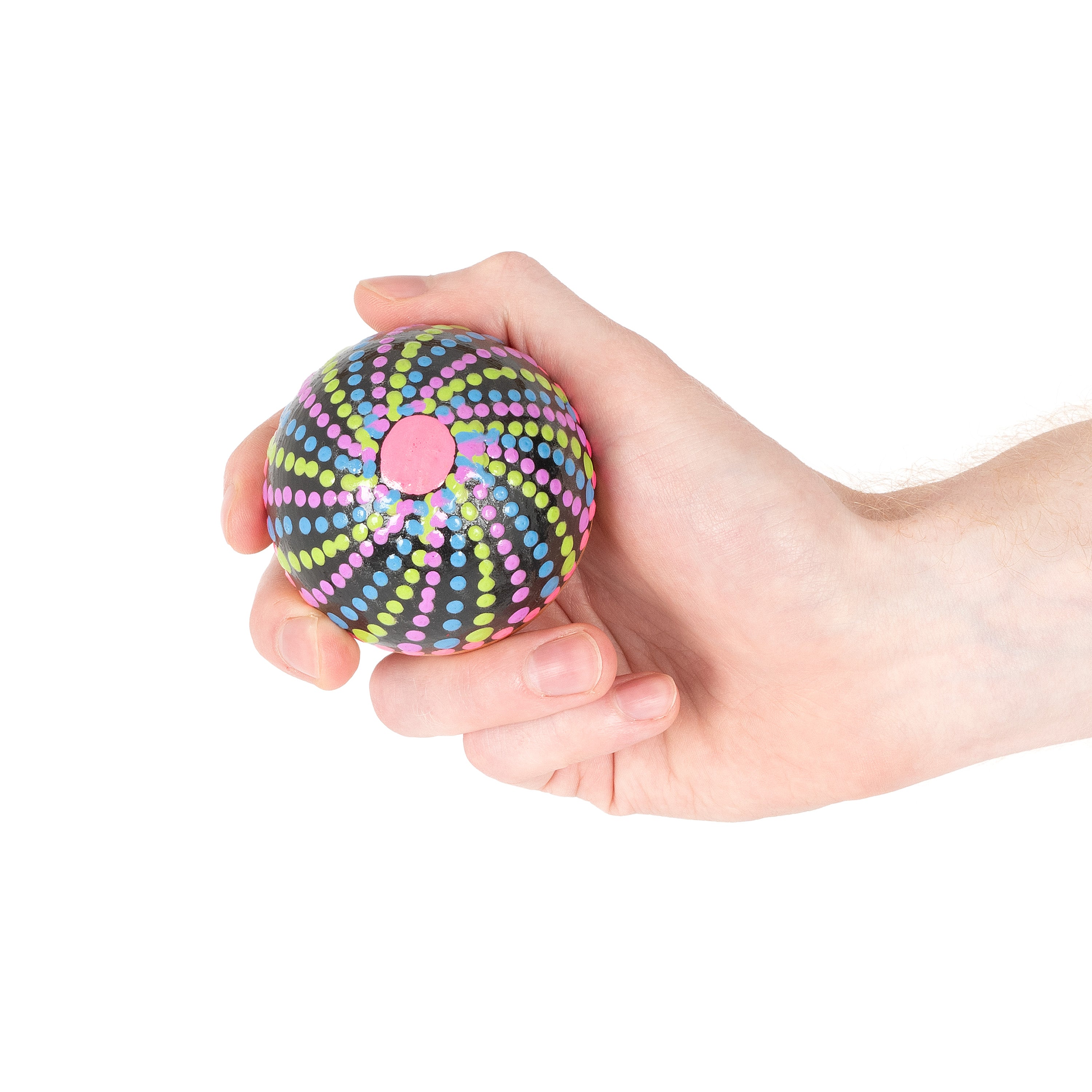 Percussion Plus Honestly Made painted wooden ball shaker