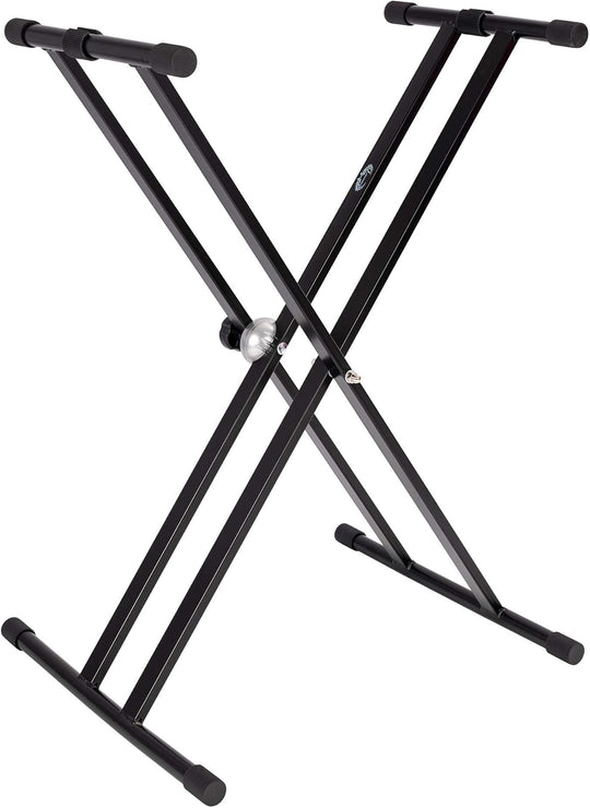 LMS19B - Opus X frame double braced height adjustable keyboard stand Default title