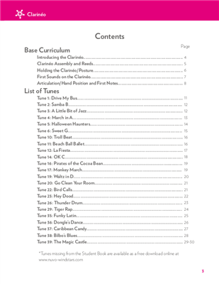 NWS2SBC - Nuvo WindStars 2 Student Book Clarineo / A1