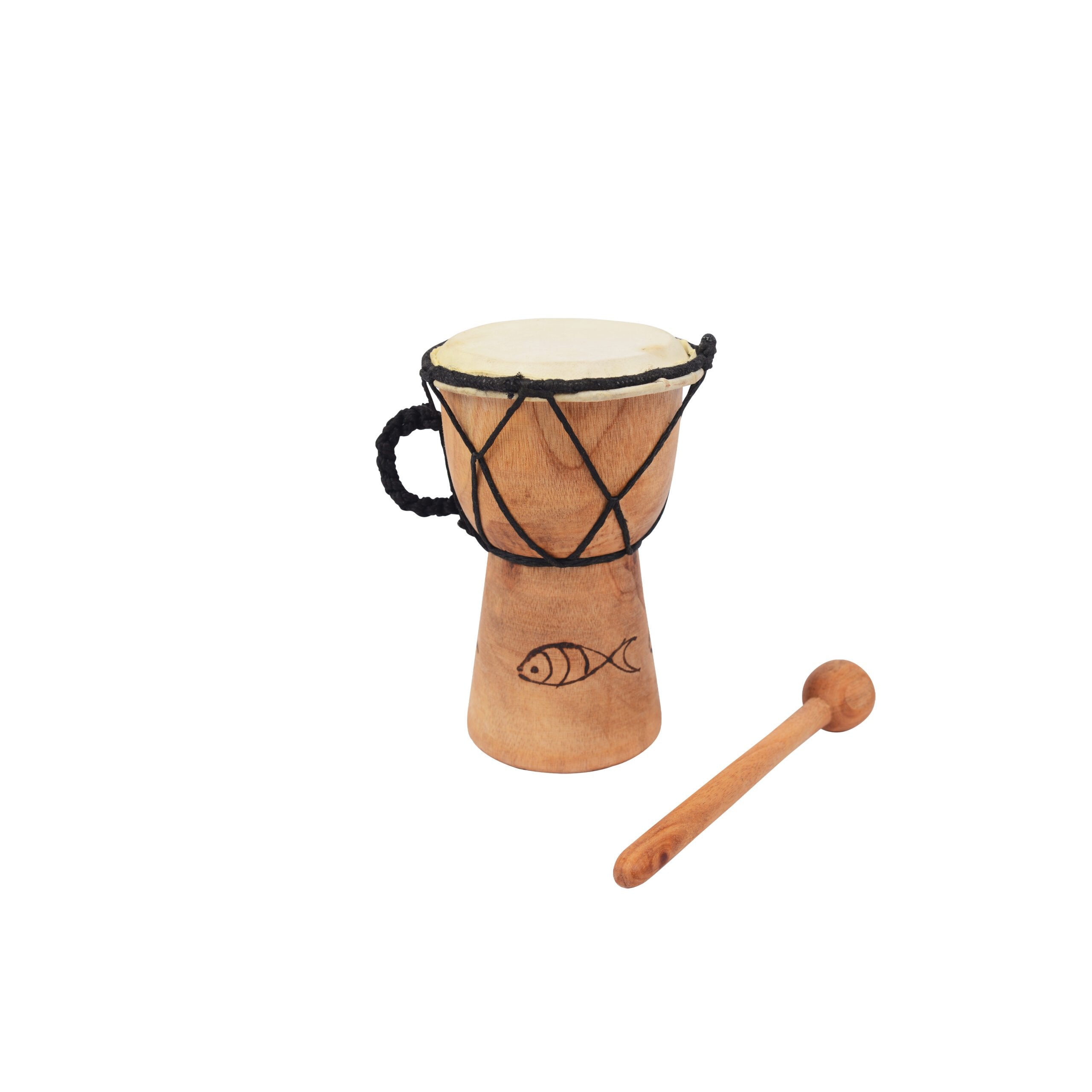 AD-DJBUEY0315 - Drums for Schools hand carved djembe - 3.5 inch A1