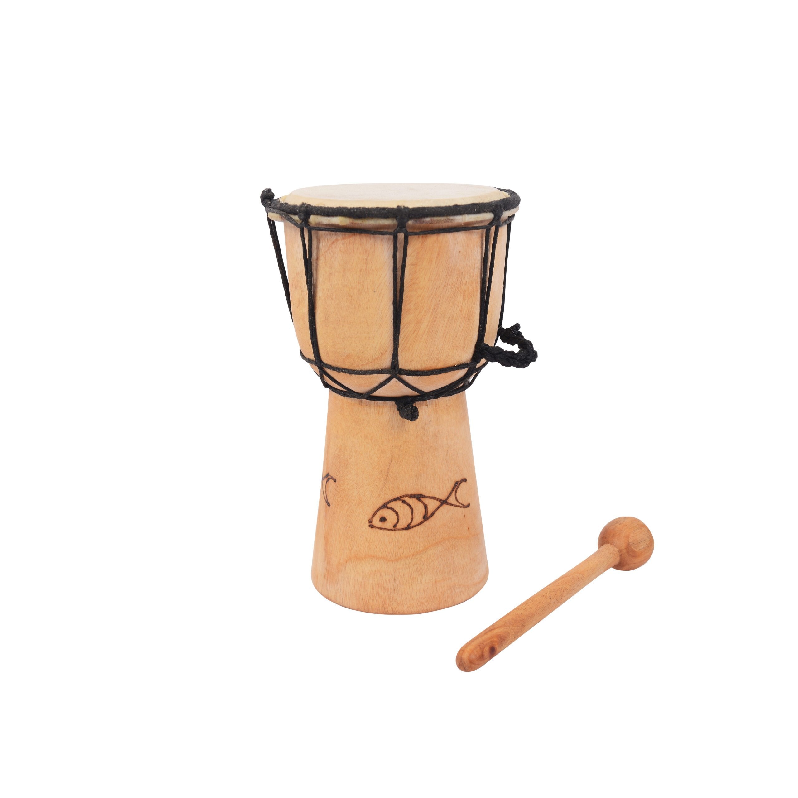 AD-DJBUEY0420 - Drums for Schools hand carved djembe - 4.5 inch A1