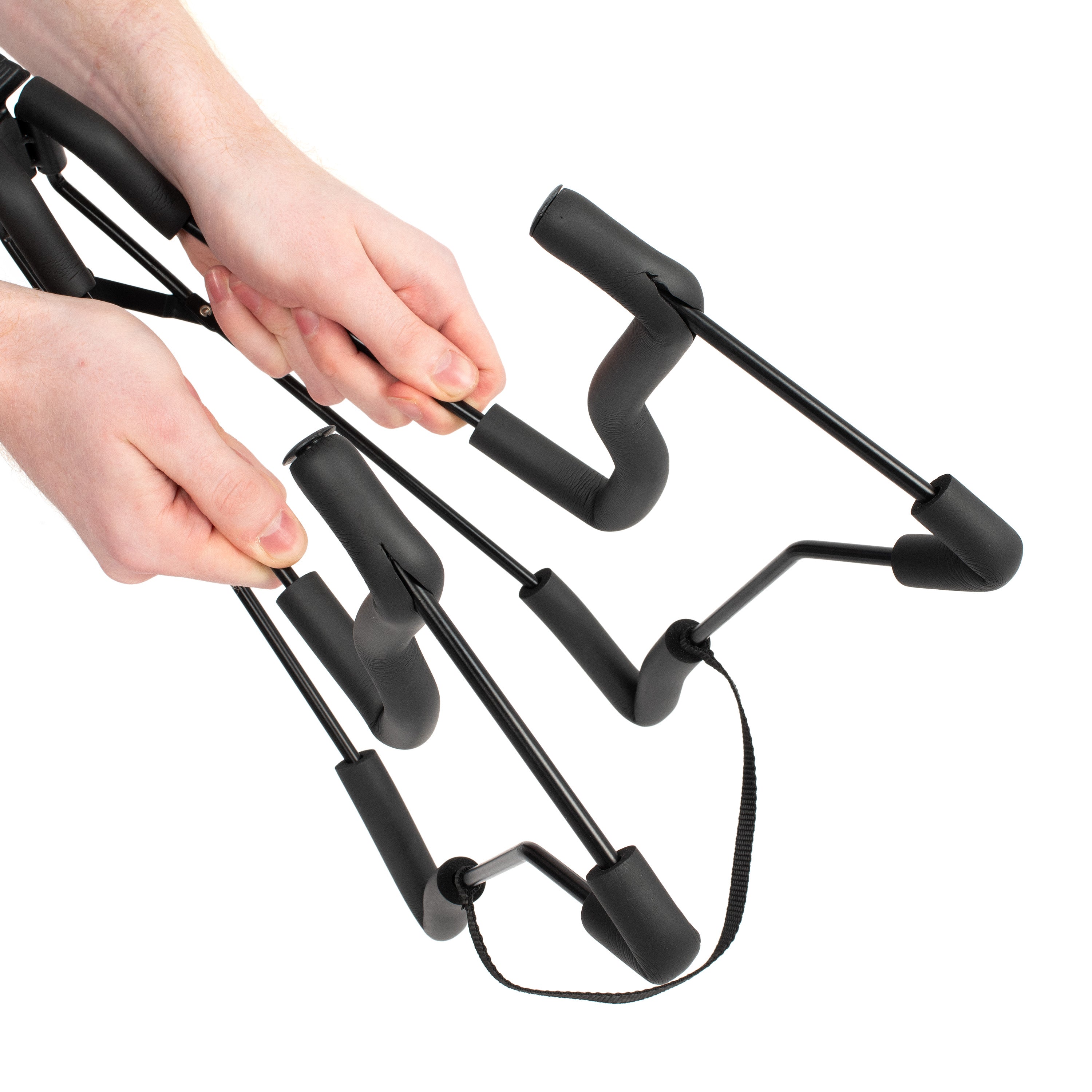 AP-3411 - Apextone double-wired A-frame guitar stand A1
