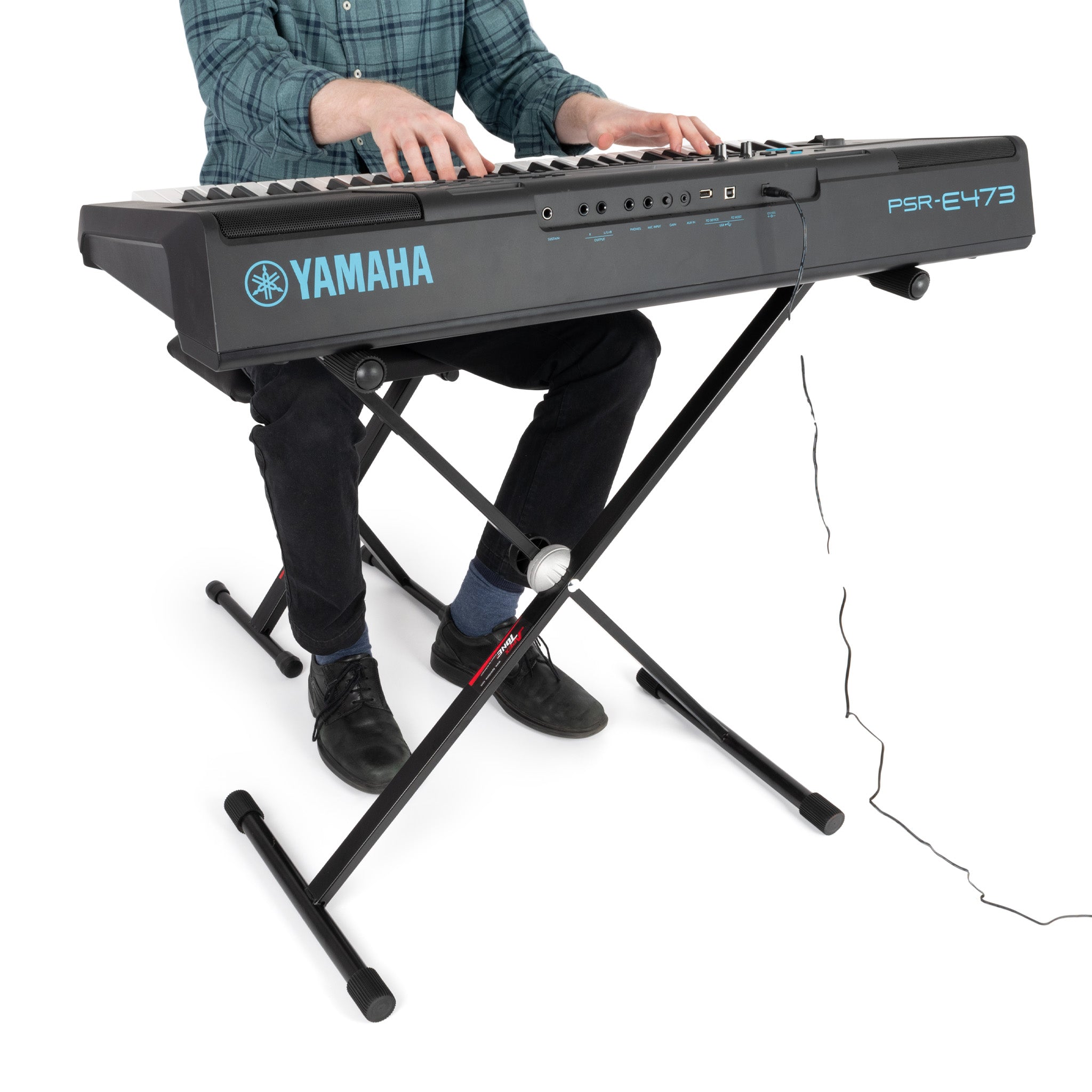 AP-3201 - Apextone X frame single-braced adjustable keyboard stand A1