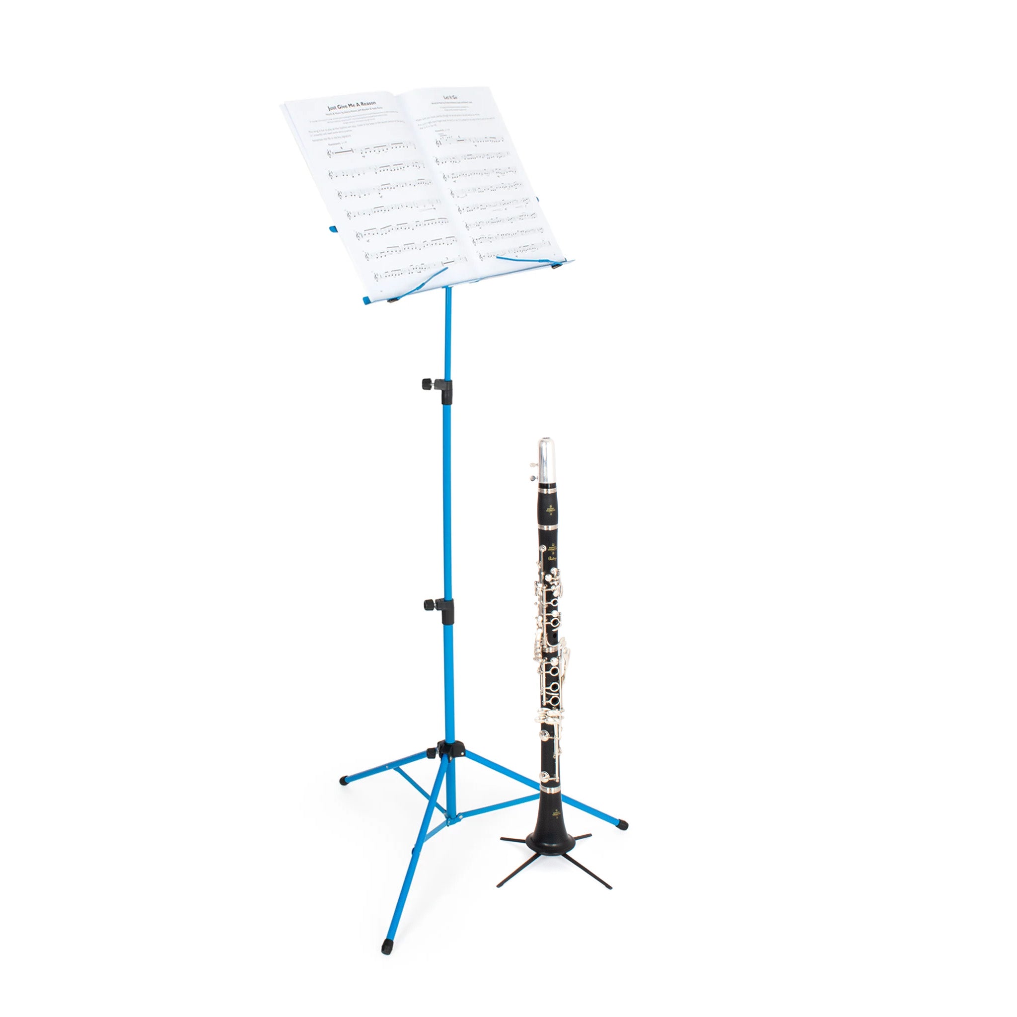 AP-3501-BL - Apextone folding music stand Blue / A1