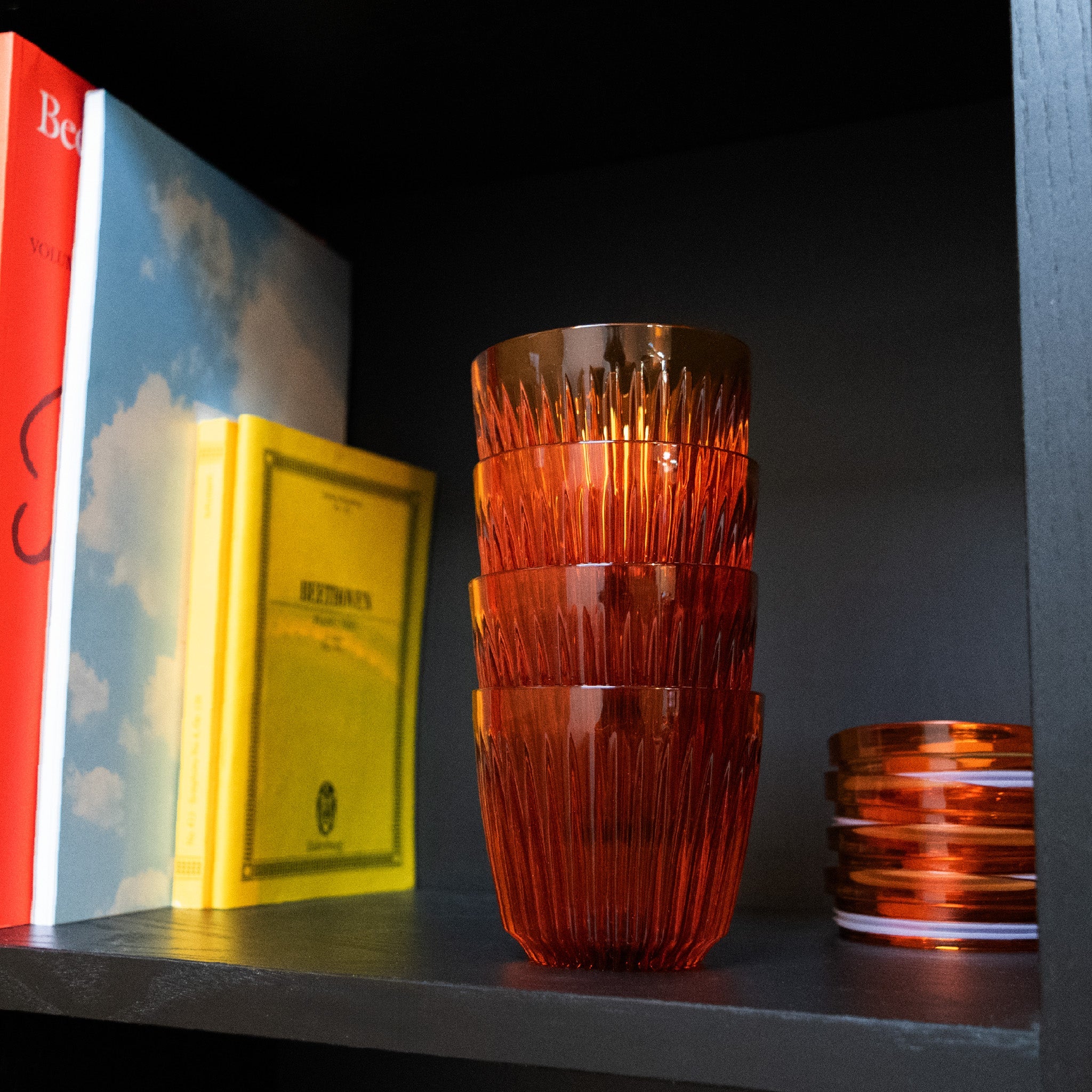 HT08PA01-R - 8oz HuskeeRenew Cup with Lid Amber / A1
