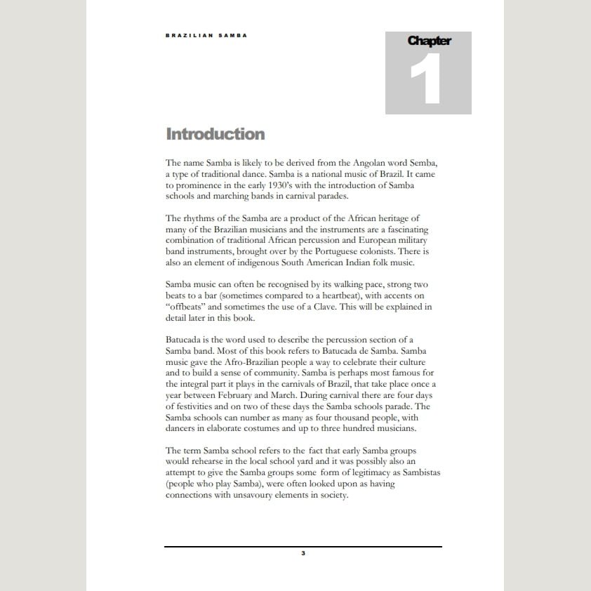 TS-BAGBS - Andy Gleadhill's Brazilian Samba Book A1