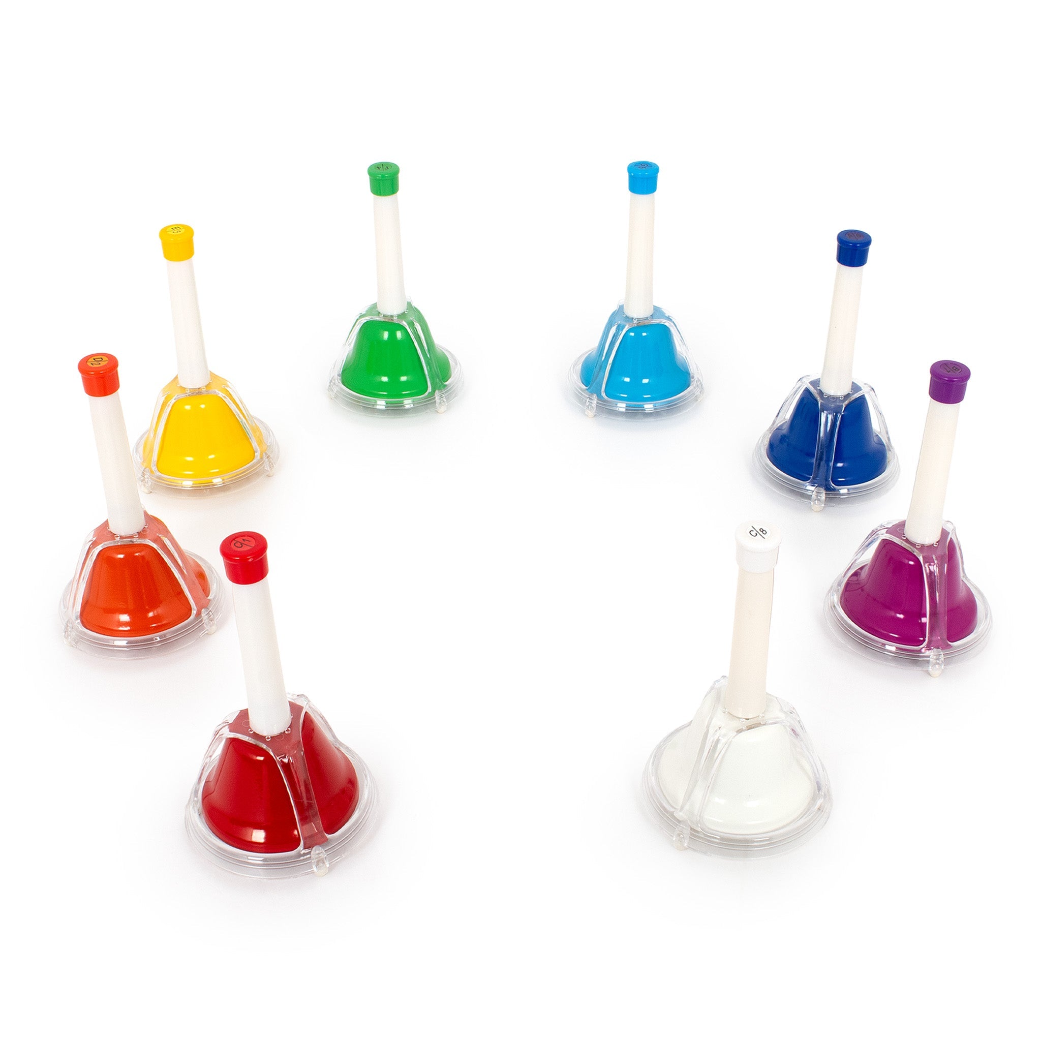 Percussion Workshop combi hand bells - 8-note diatonic set