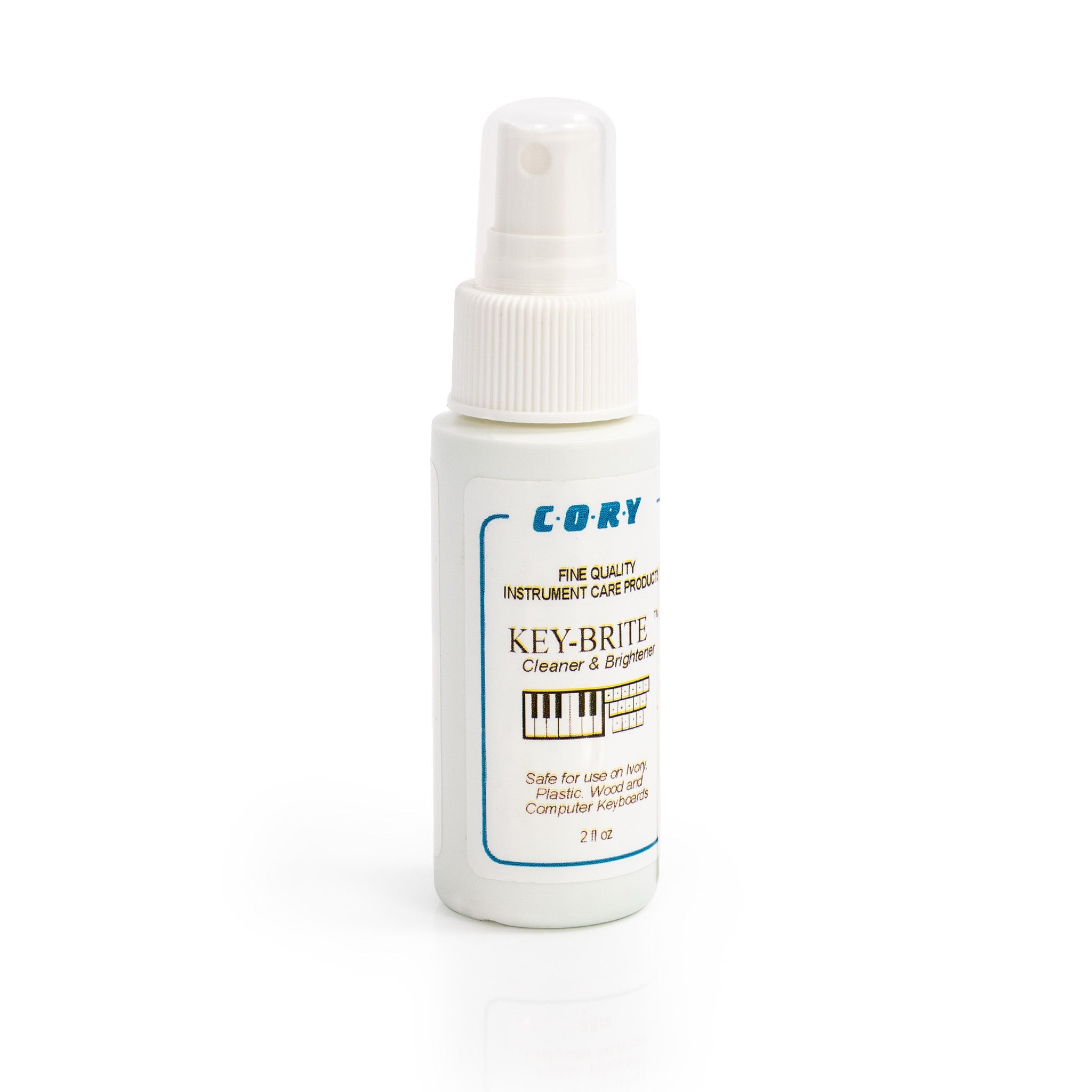 KB-2,KB-4 - Cory key brite piano key cleaning spray 4 oz. / A1