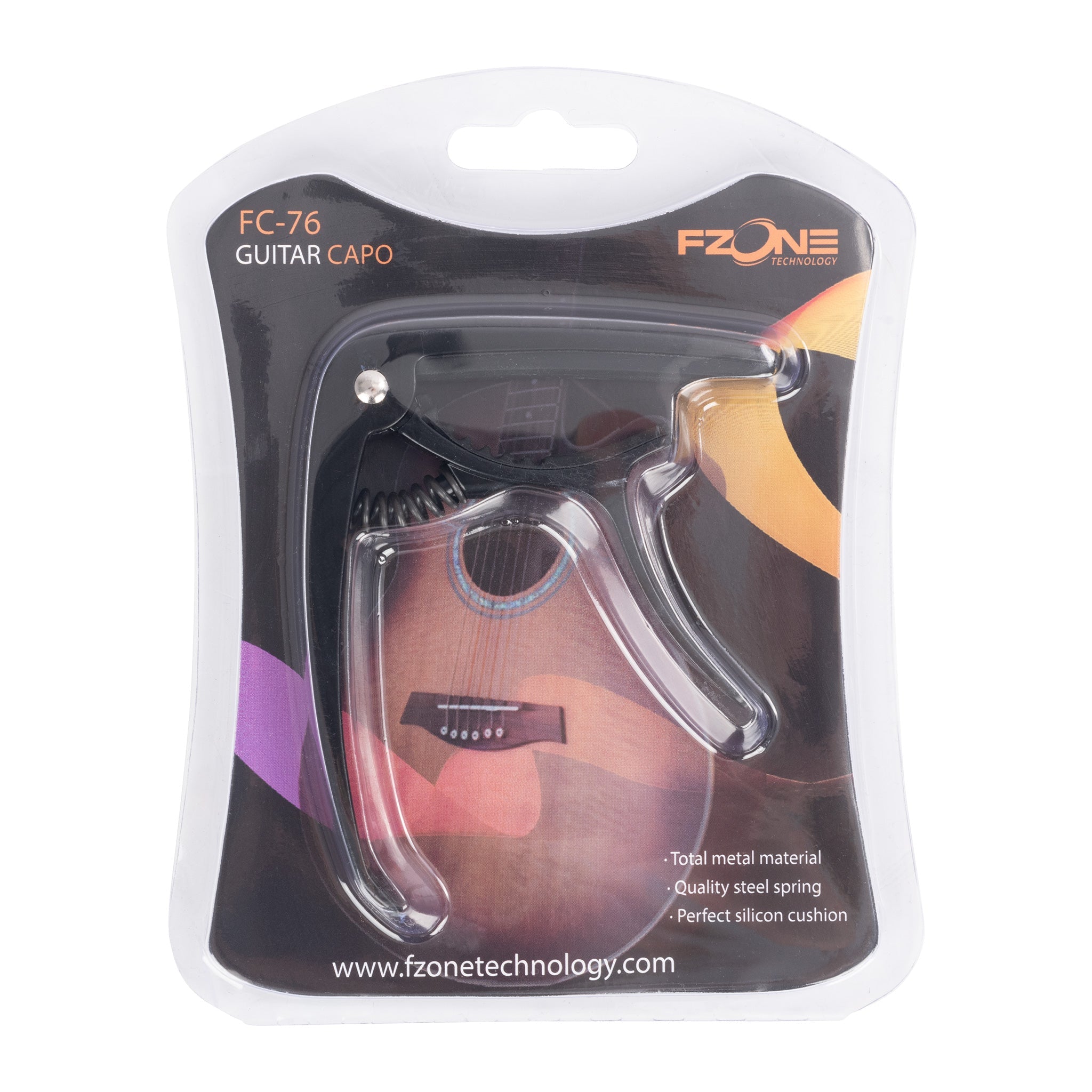 FC-76 - FZone FC-76 capo for acoustic and electric guitars A1