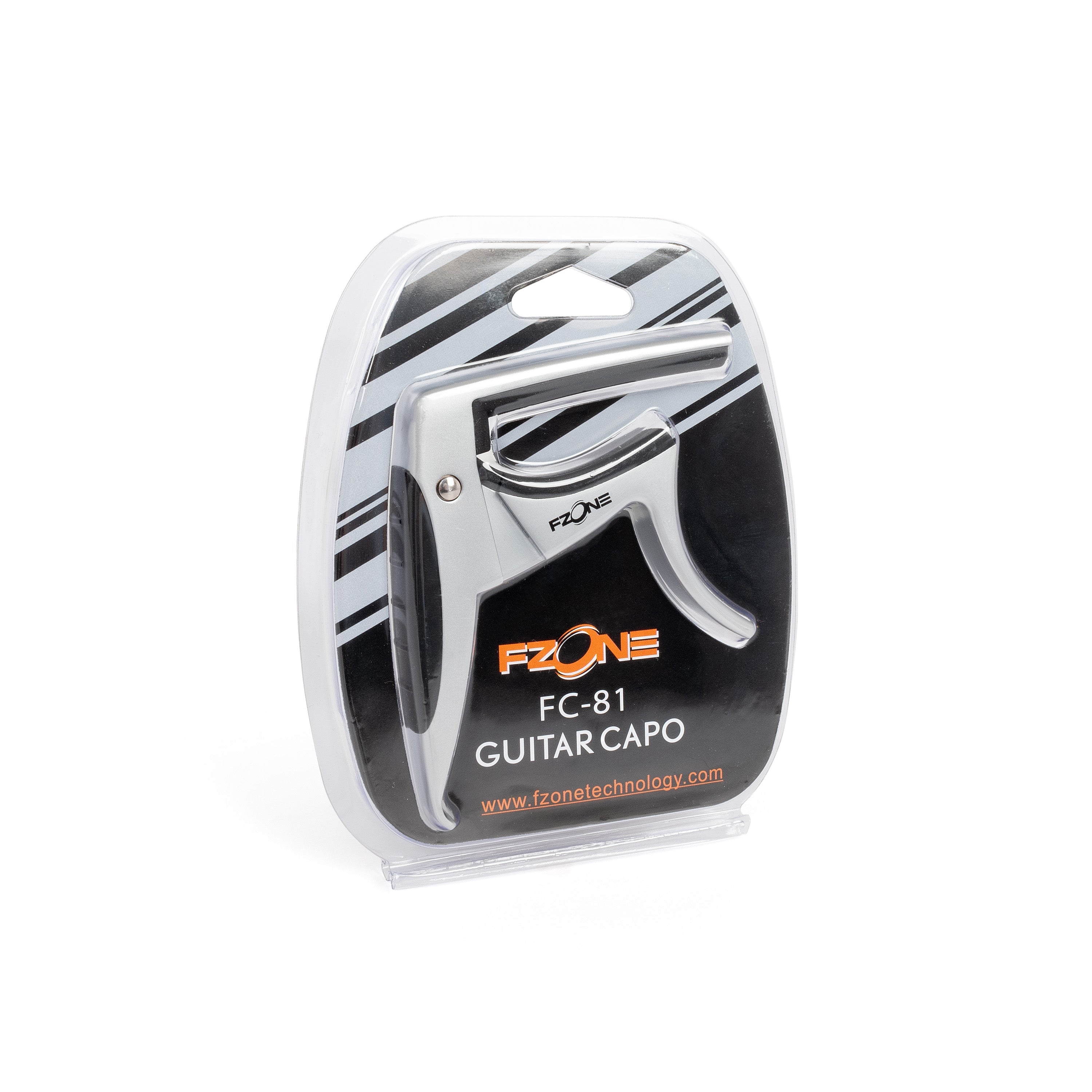 FC-81 - FZone pro capo for acoustic & electric guitars - chrome A1