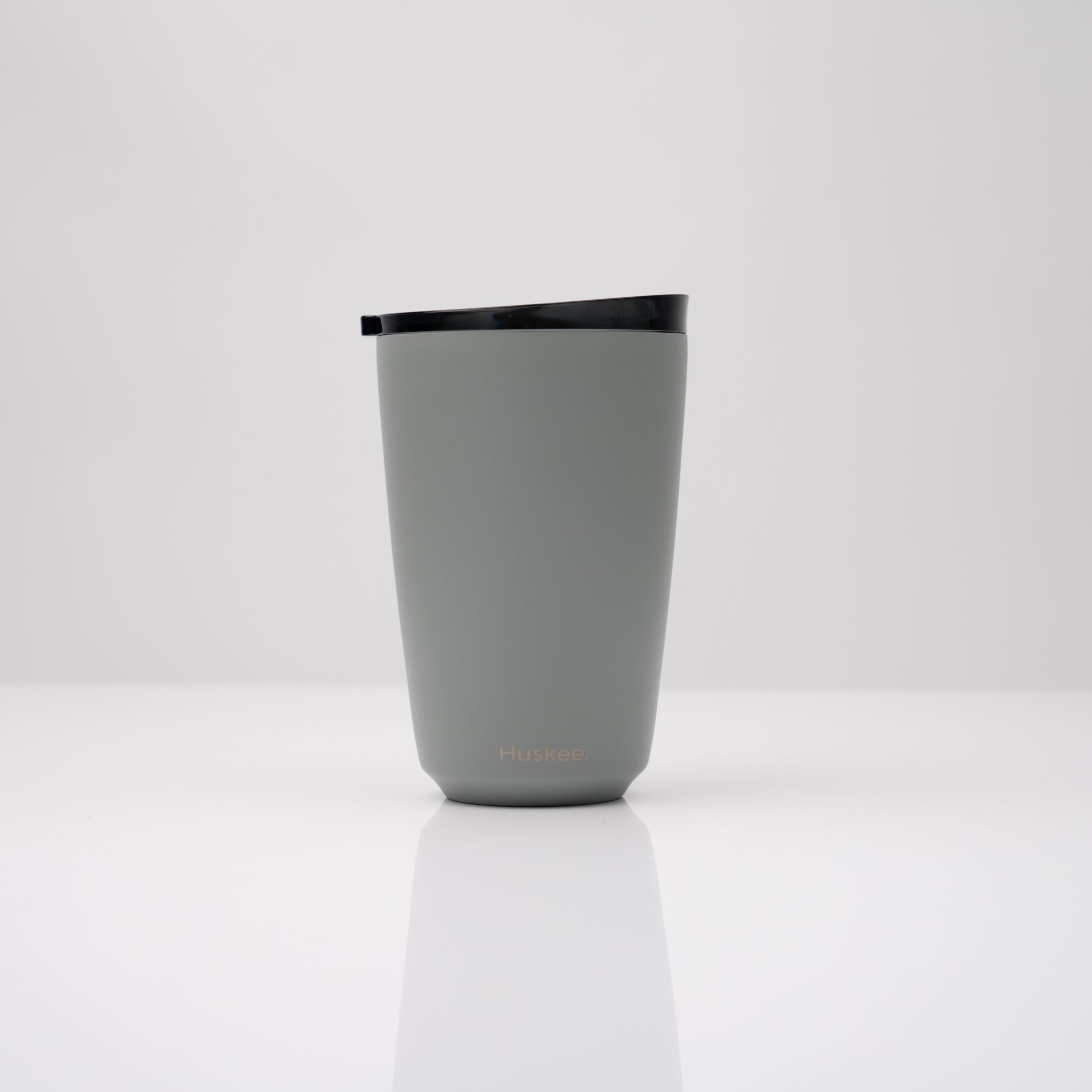 HS12PKT01-S2C - 12oz HuskeeSteel Cup & Lid Slate / A1