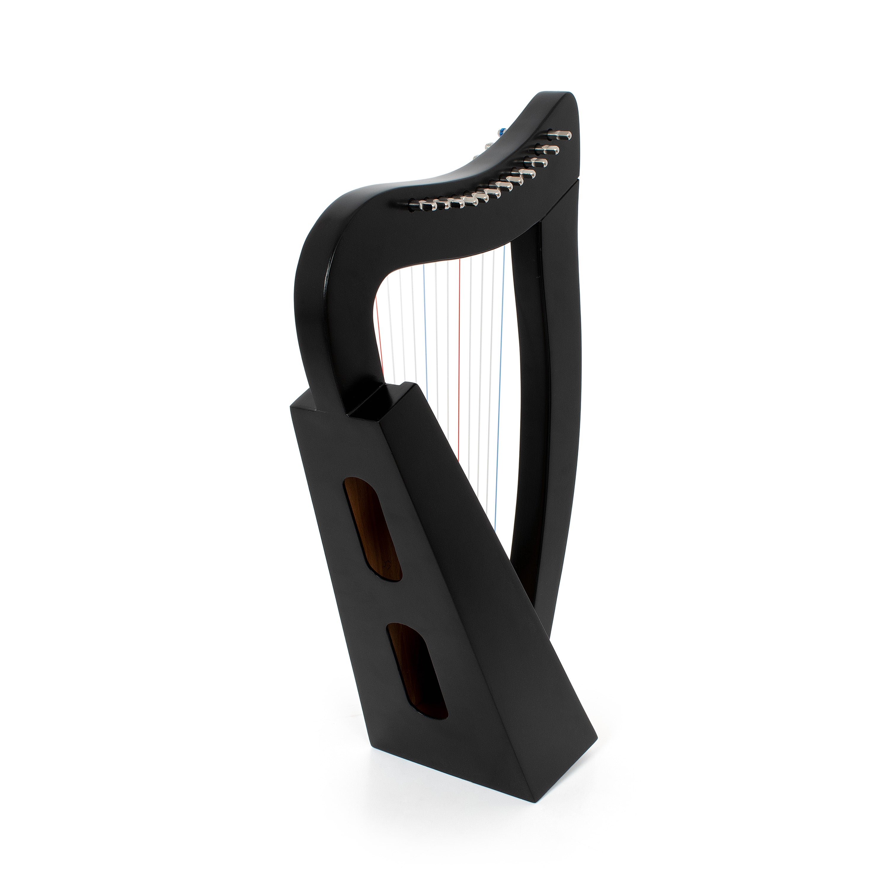 HX12BK - MMX celtic baby harp in black – 12 strings A1