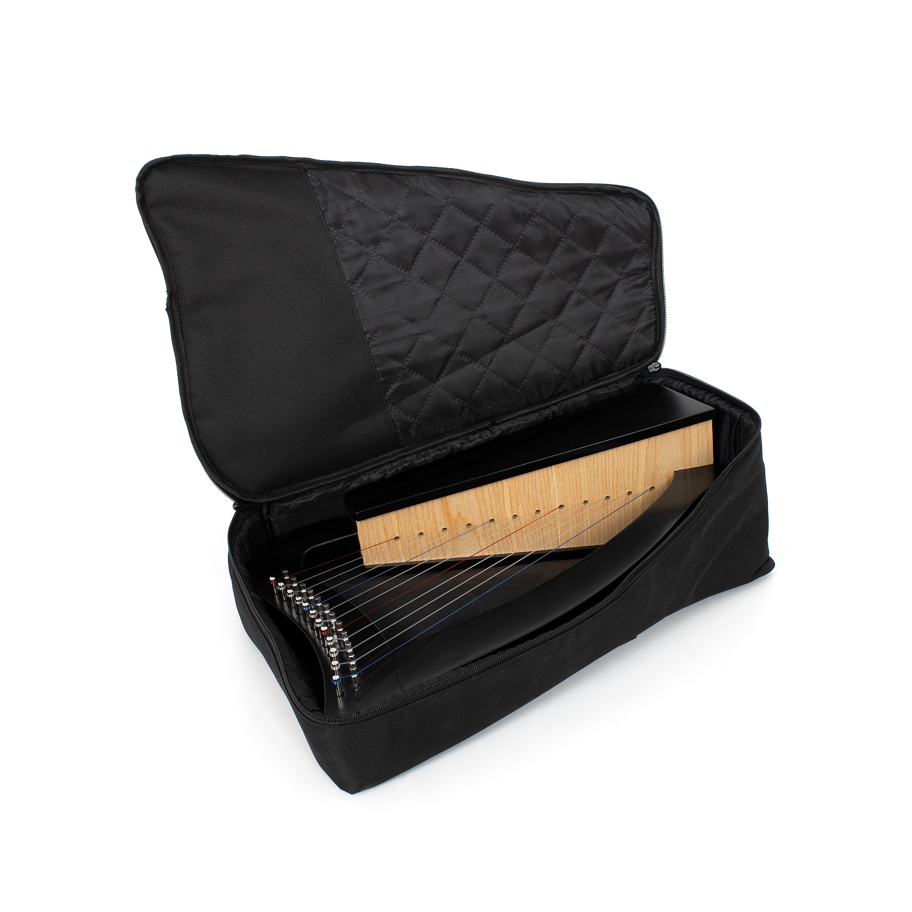 HX12BK - MMX celtic baby harp in black – 12 strings A1