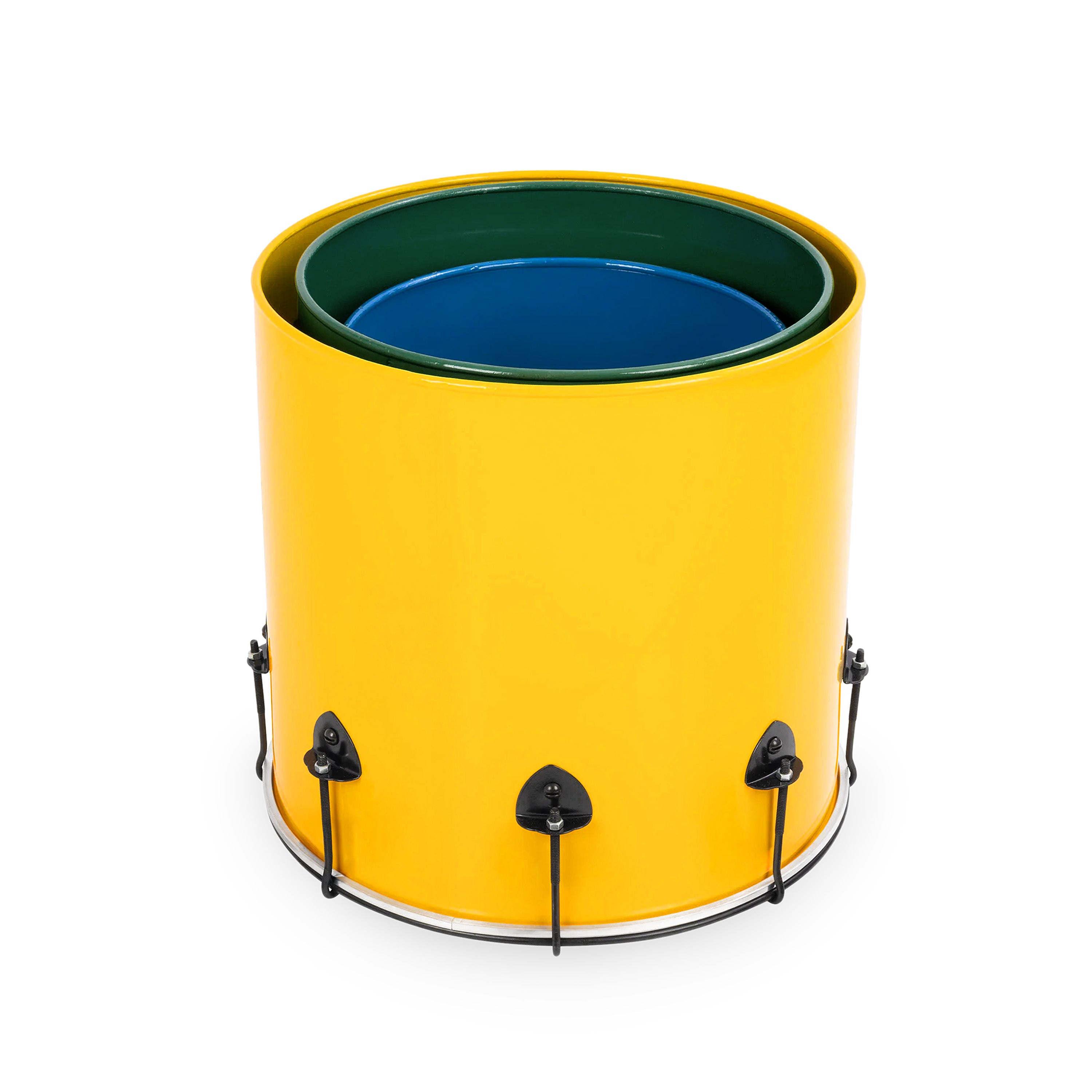 Izzo Castle surdos set of 3 nesting samba drums - 12", 14", 16" Izzo Castle surdos set of 3 nesting samba drums - 12", 14", 16"