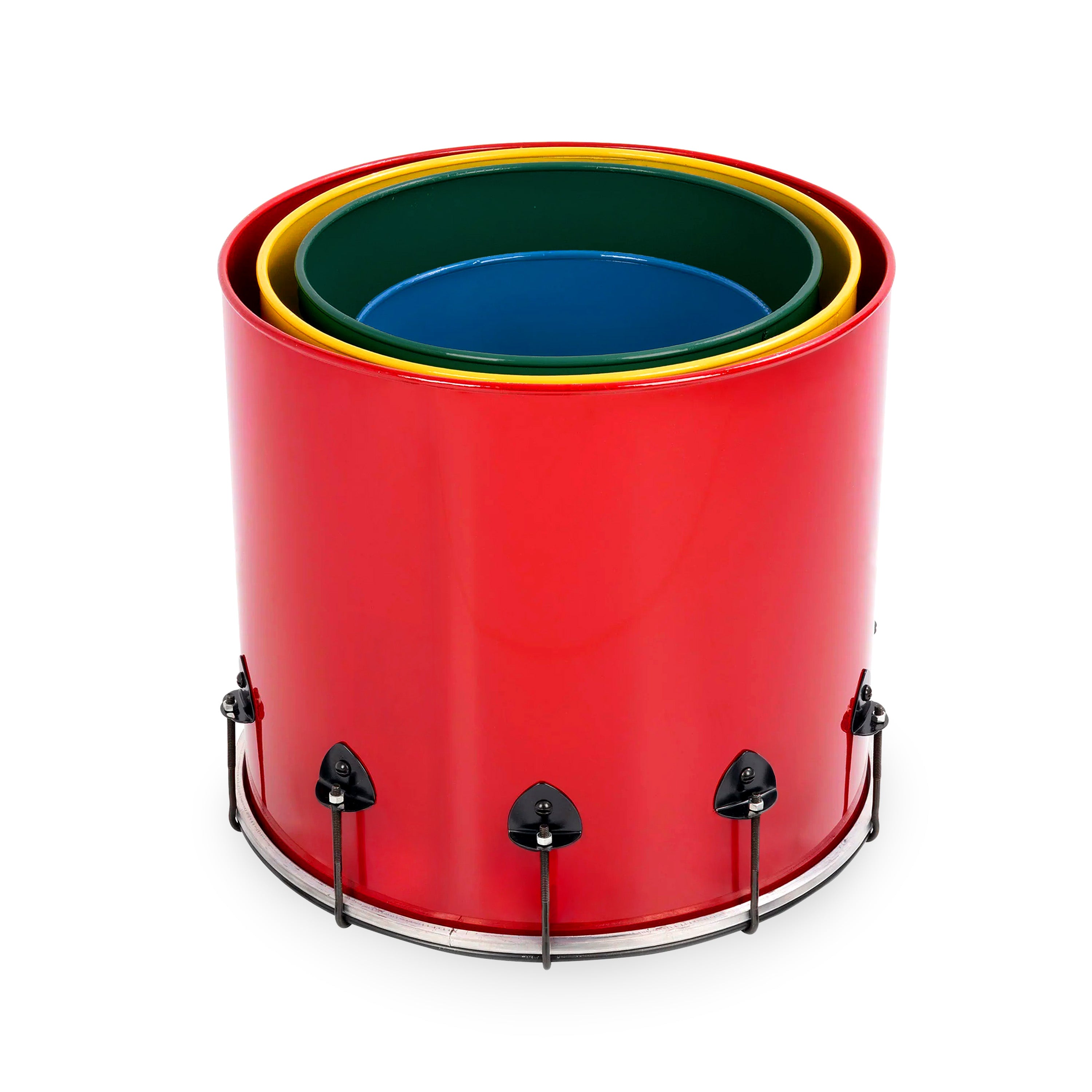 Izzo Castle surdos set of 4 nesting samba drums - 12", 14", 16", 18" Izzo Castle surdos set of 4 nesting samba drums - 12", 14", 16", 18"