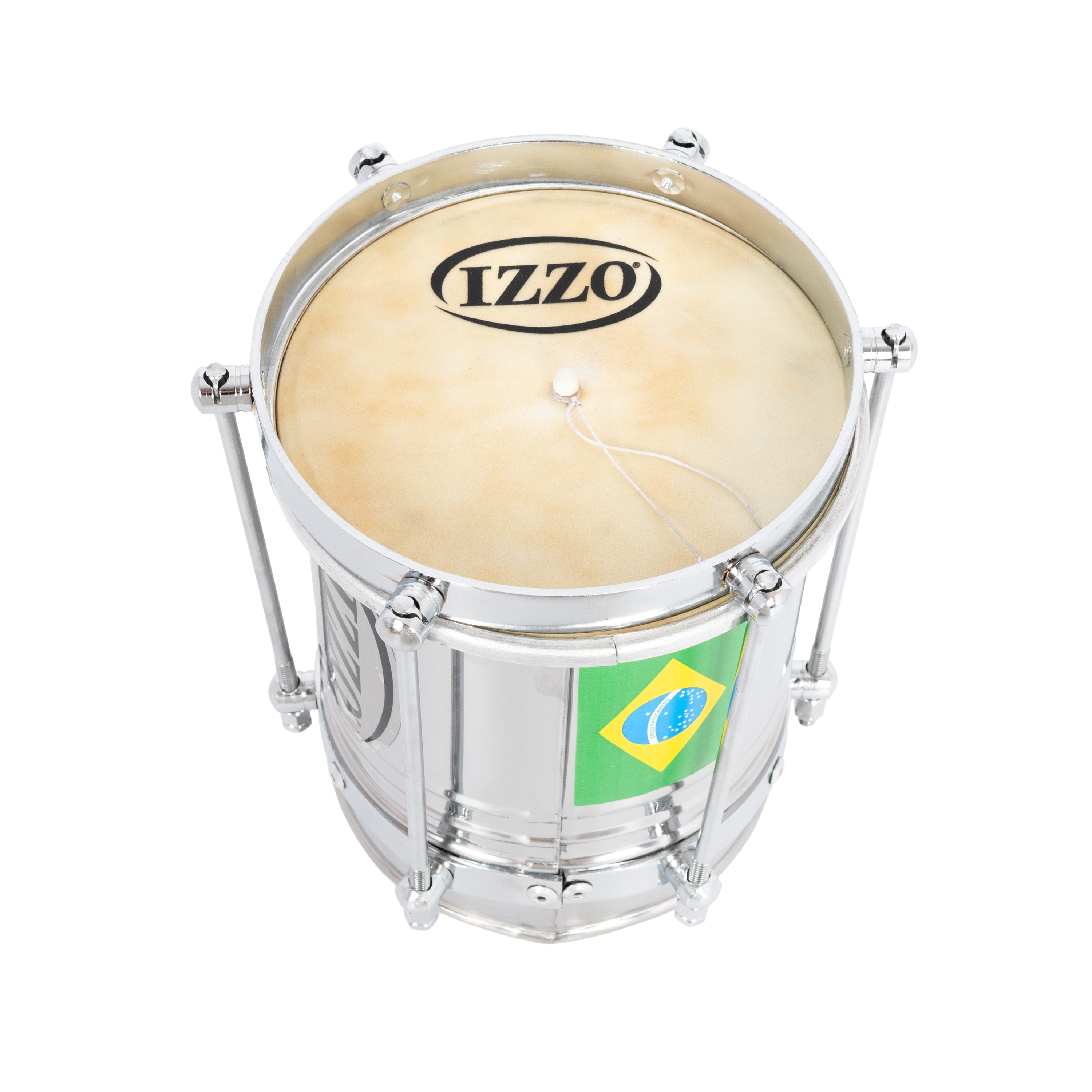 IZ9908 - Izzo stainless steel cuica 6" / A1