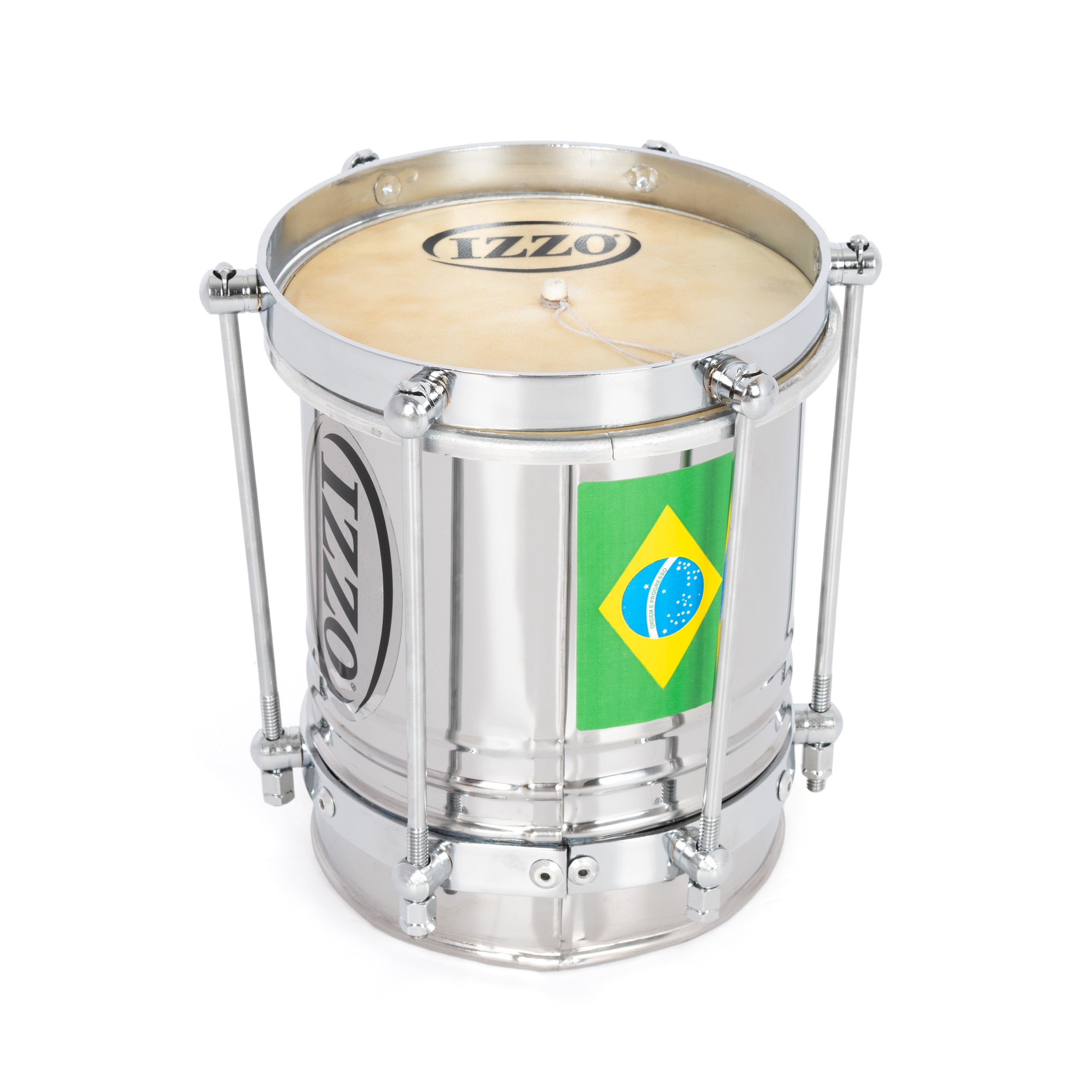 IZ9908 - Izzo stainless steel cuica 6" / A1