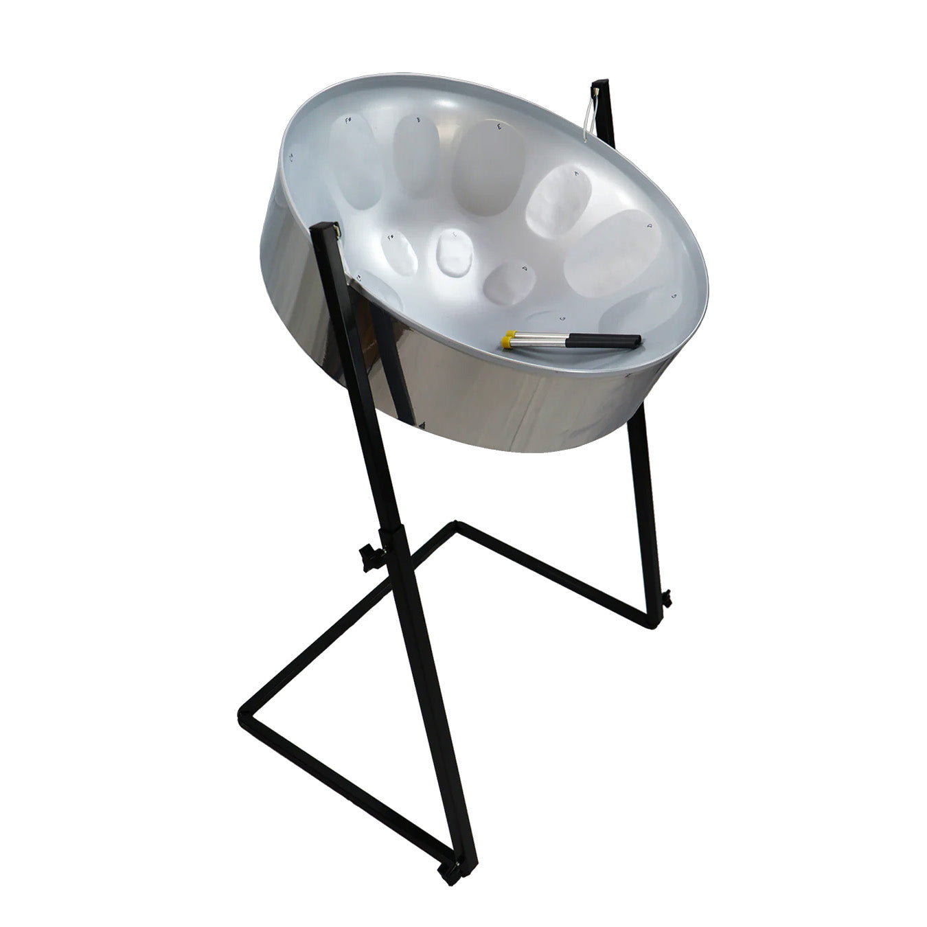 JJ1704 - Jumbie Jam C-20 lead / tenor steel pan A1 / High gloss silver