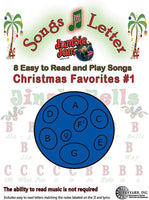 JJ5515 - Jumbie Jam - Songs by Letter Christmas Favourites for steel drum Default title