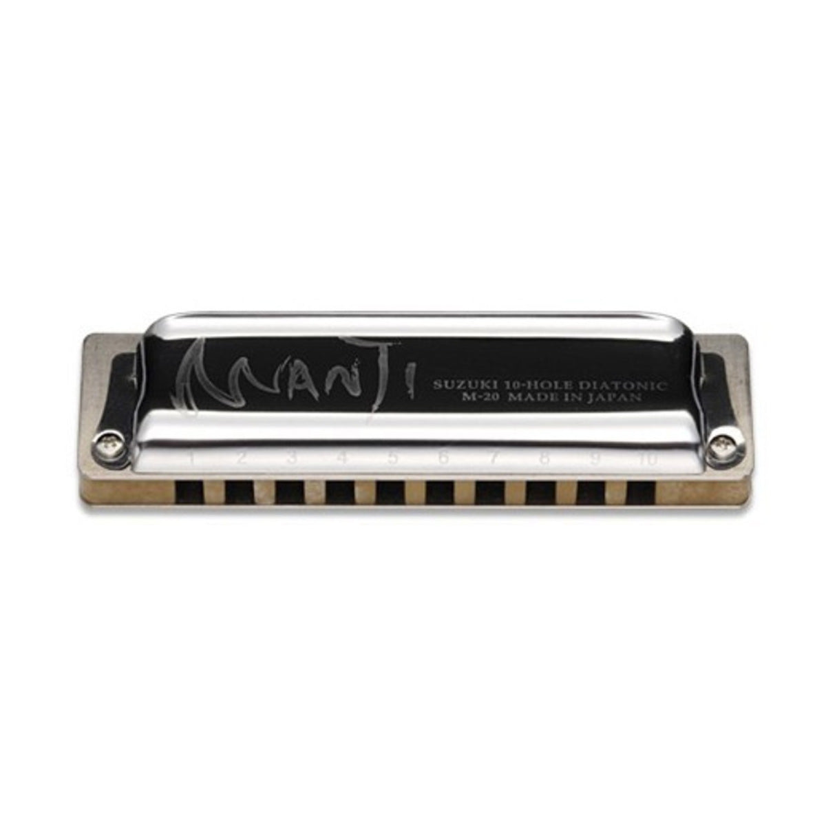 Suzuki Manji 10-hole major diatonic harmonica - Eb