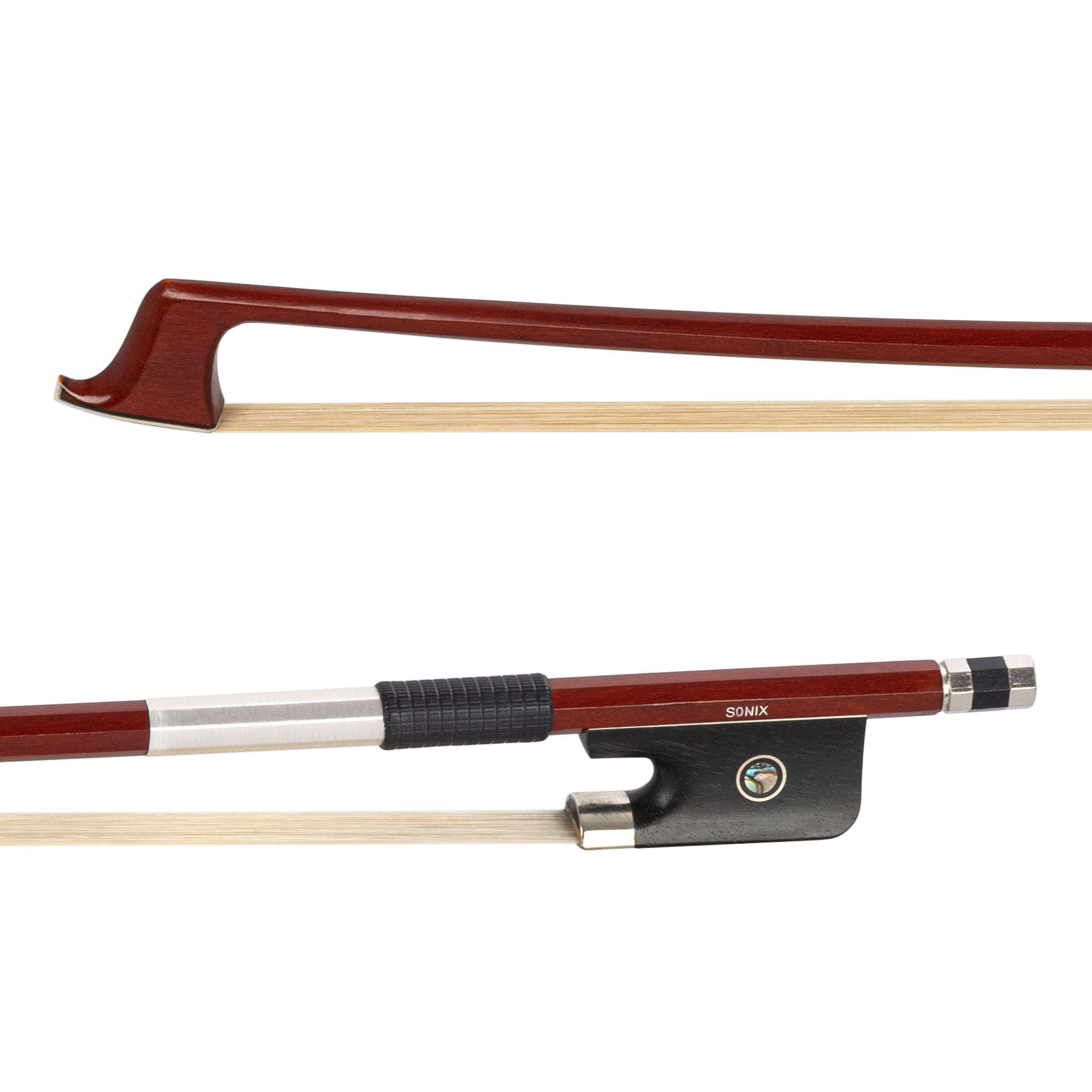 Sonix by MMX 63 student Sandalwood cello bow - 4/4 full size