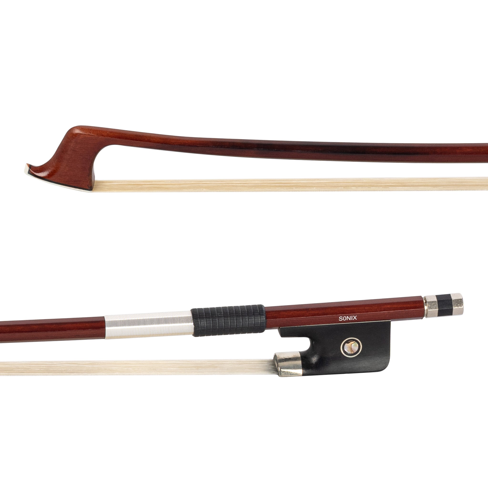 Sonix by MMX 63 student Sandalwood cello bow - 1/8 eighth size