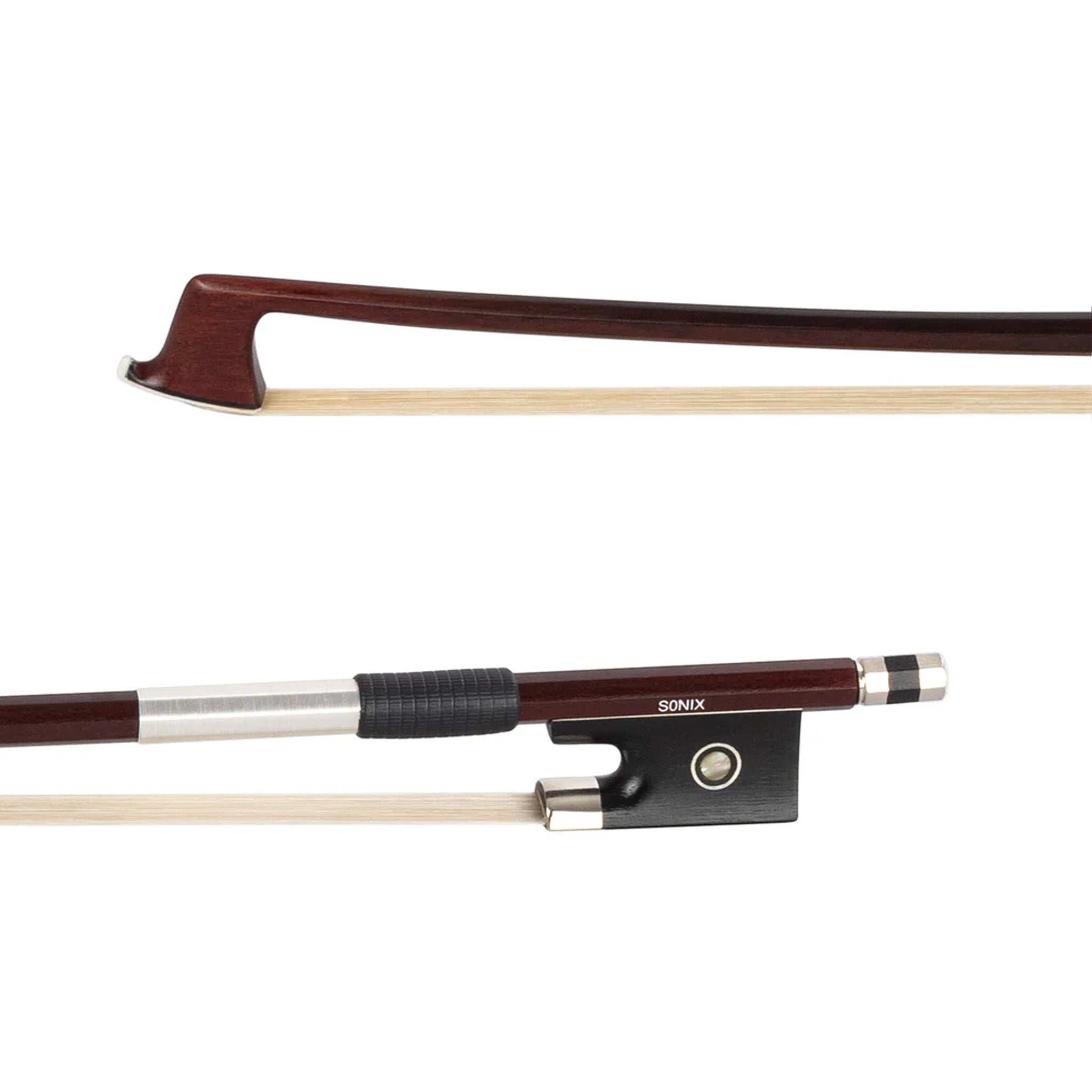 Sonix by MMX 63 student Sandalwood violin bow - 1/4 quarter size