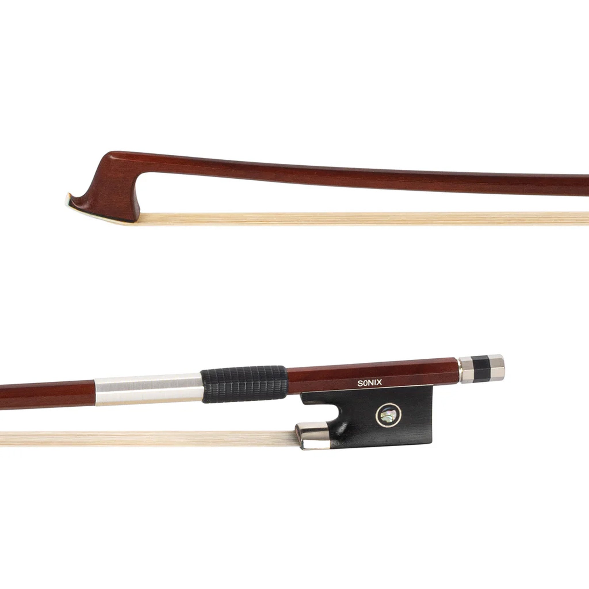 Sonix by MMX 63 student Sandalwood violin bow - 1/8 eighth size