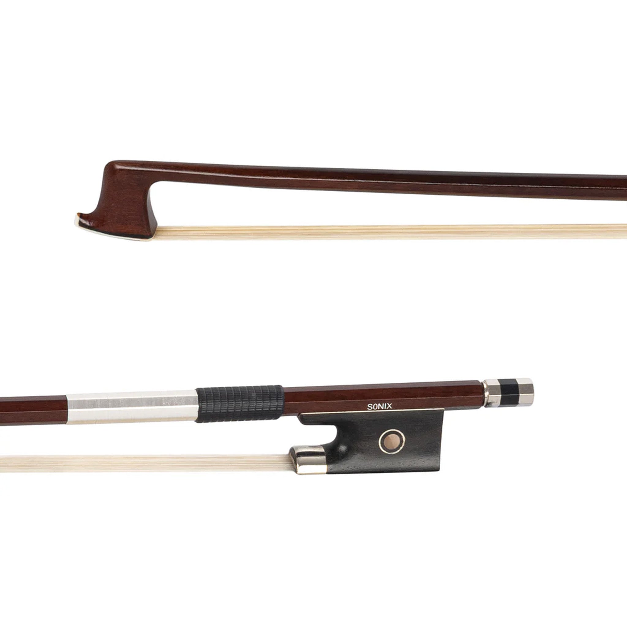 Sonix by MMX 63 student Sandalwood violin bow - 3/4 three quarter size