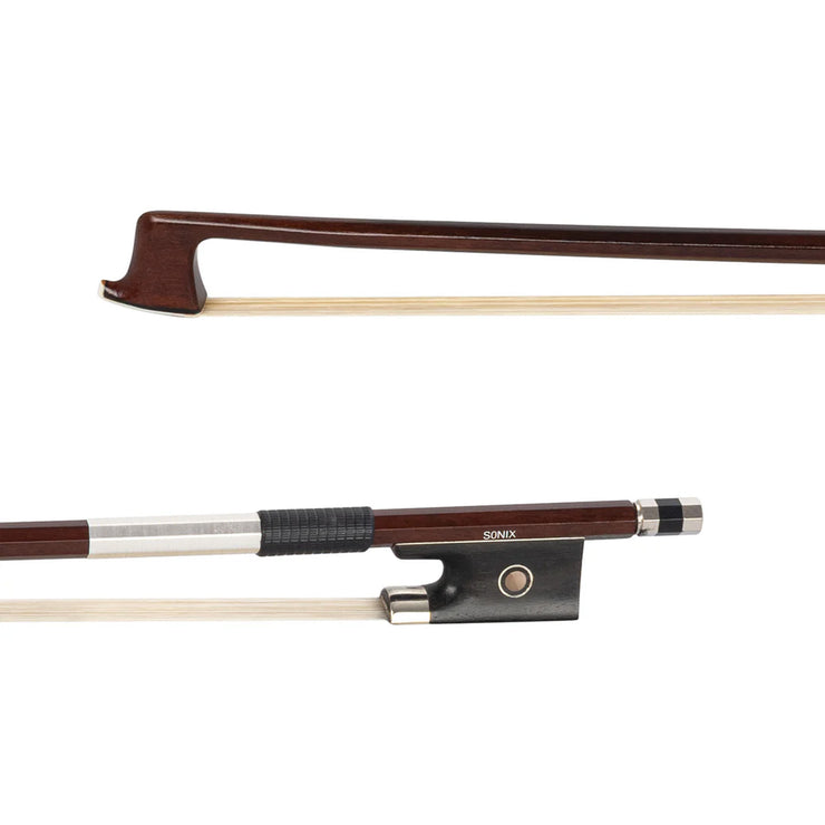 Sonix by MMX student Sandalwood violin bow - 1/2 half size