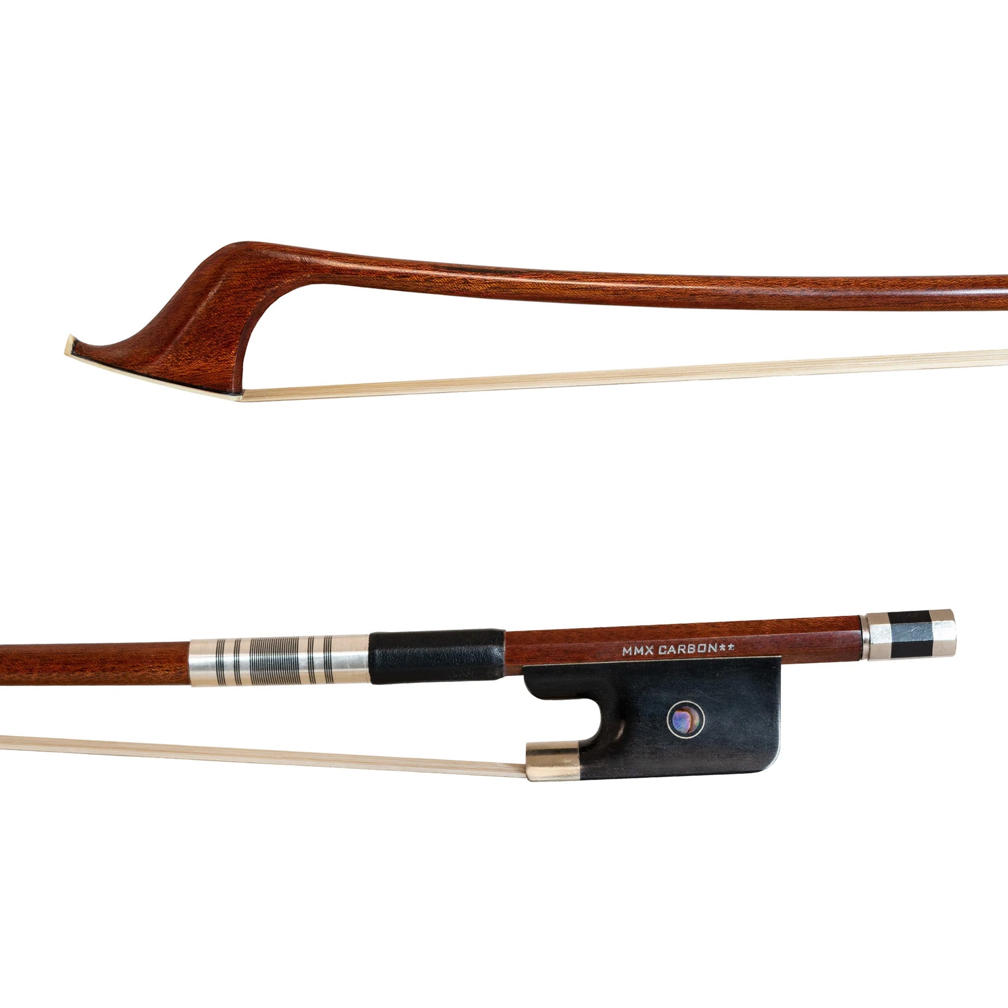 MMX85DBF34,MMX85DBG34 - MMX carbon composite with real wood veneer double bass bow 3/4 French / A1