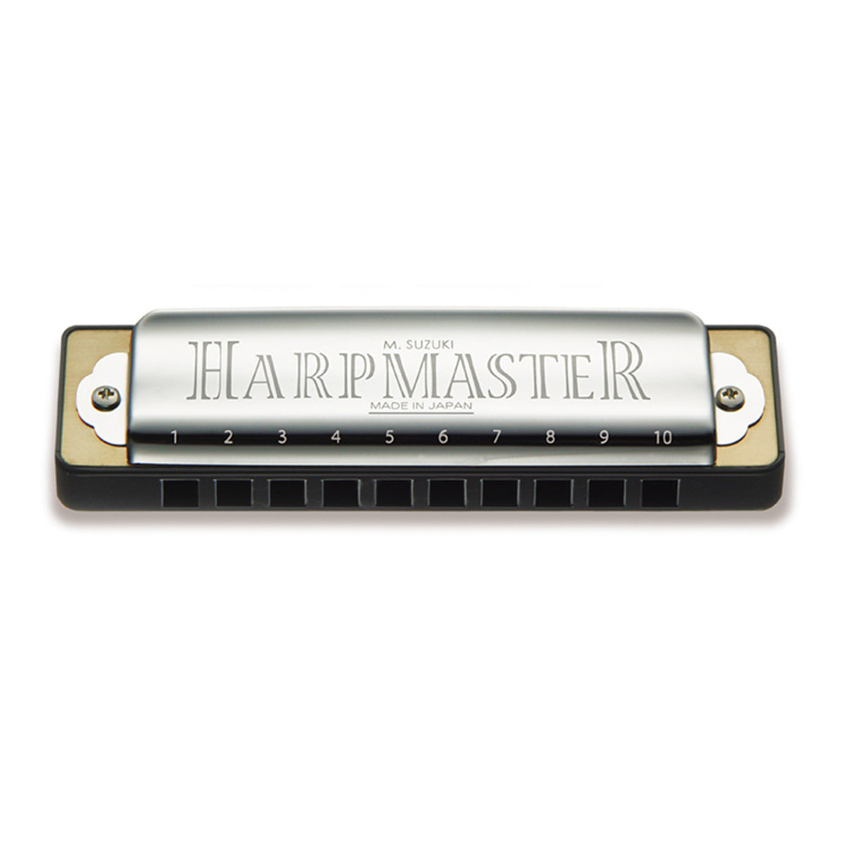 Suzuki Harpmaster 10-hole diatonic harmonica - A