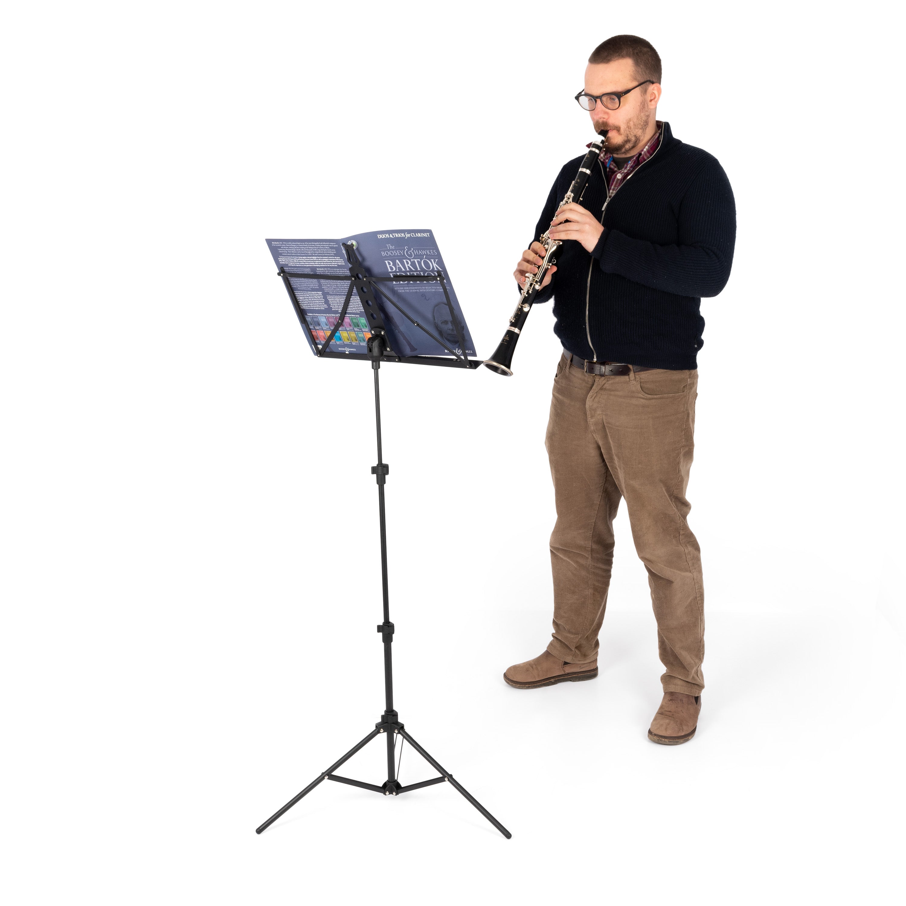 Musisca Scherzo aluminium folding music stand
