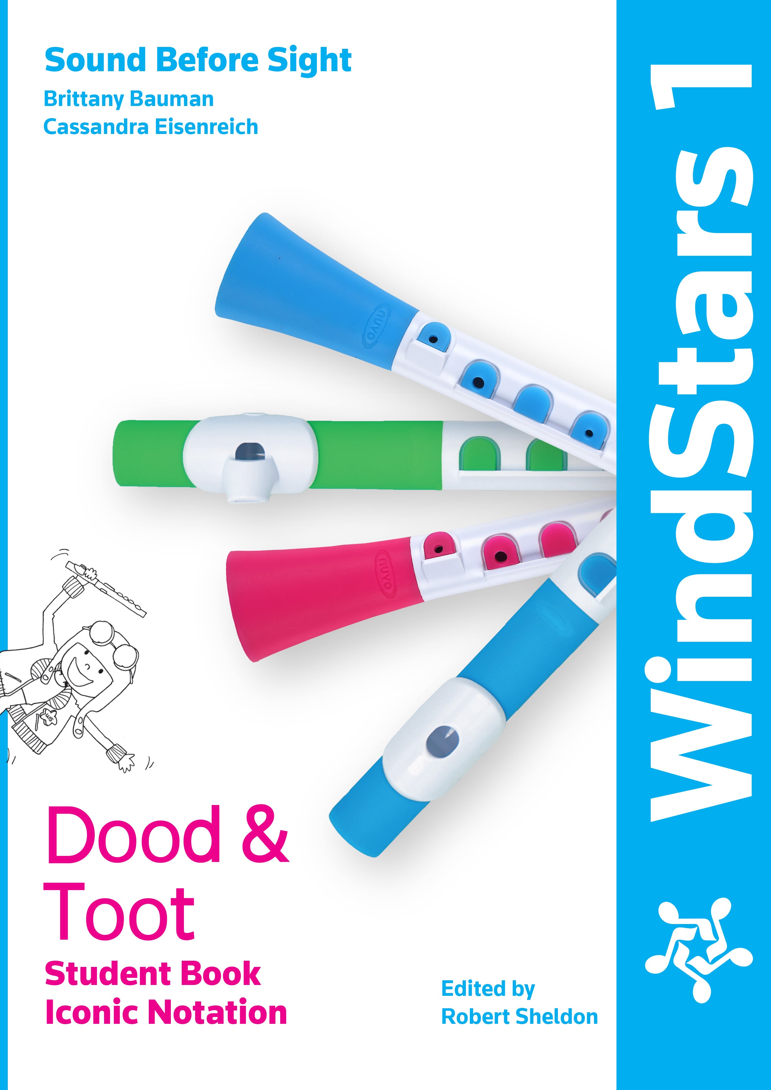 Nuvo WindStars 1 Student Book - Dood and Toot Iconic Notation