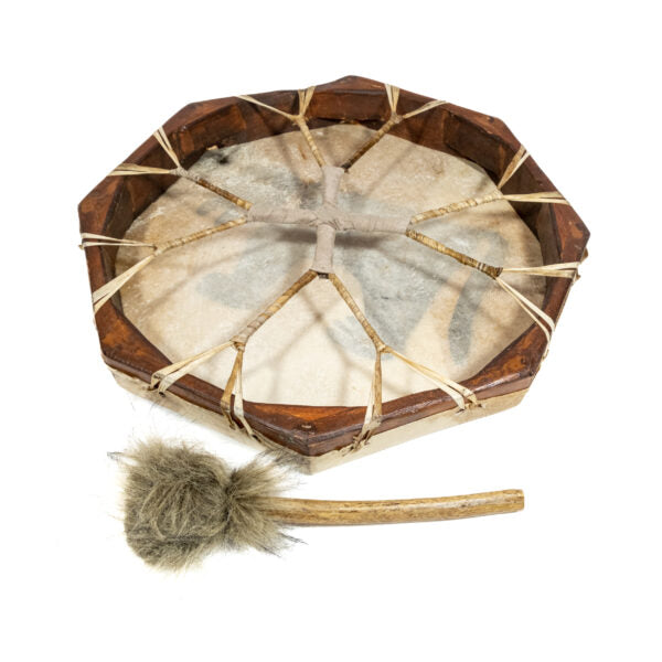 OW-SHDRPA40 - Drums for Schools painted shaman drum 16 inch / A1